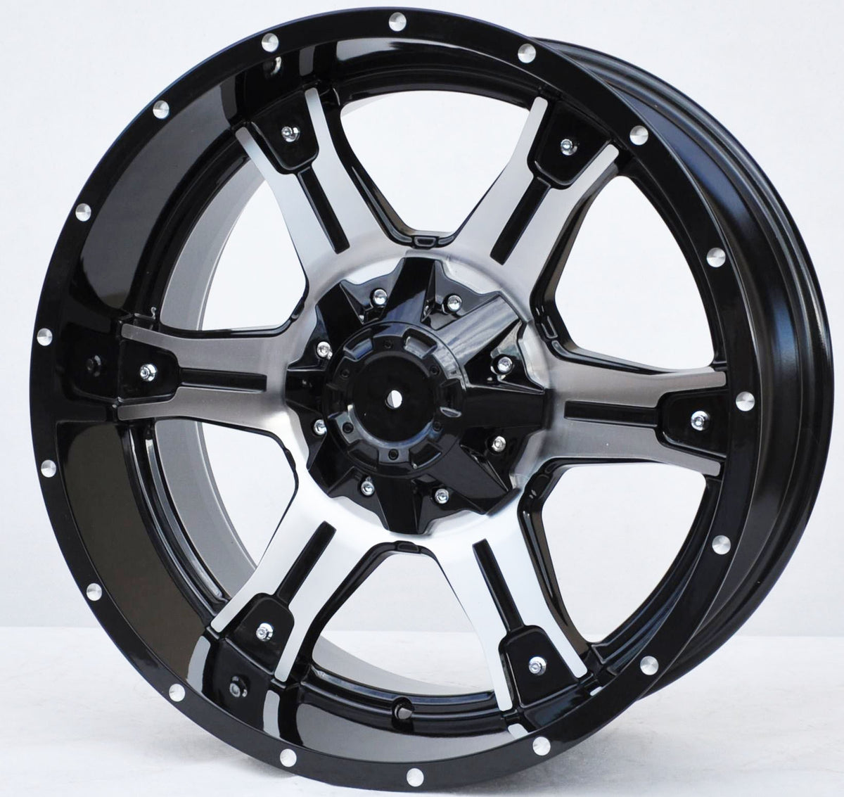 Toro Corsa 407 Alufælge 20" 5x127 ET-12 – Sort (sæt á 4)