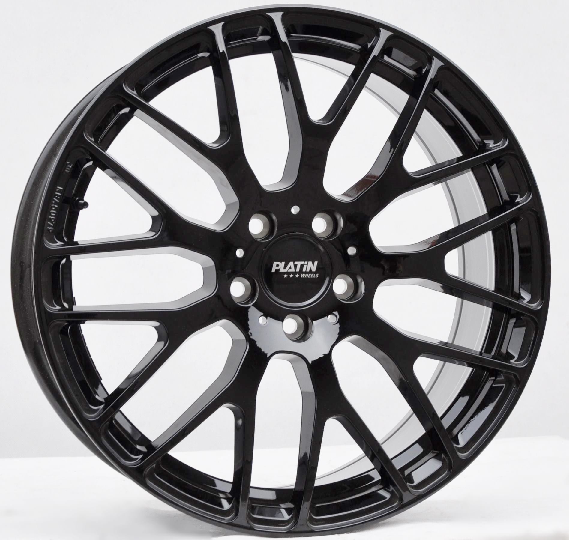Platin 7322-kba50979 Alufælge 19" 5x112 ET52 – Sort (sæt á 4)