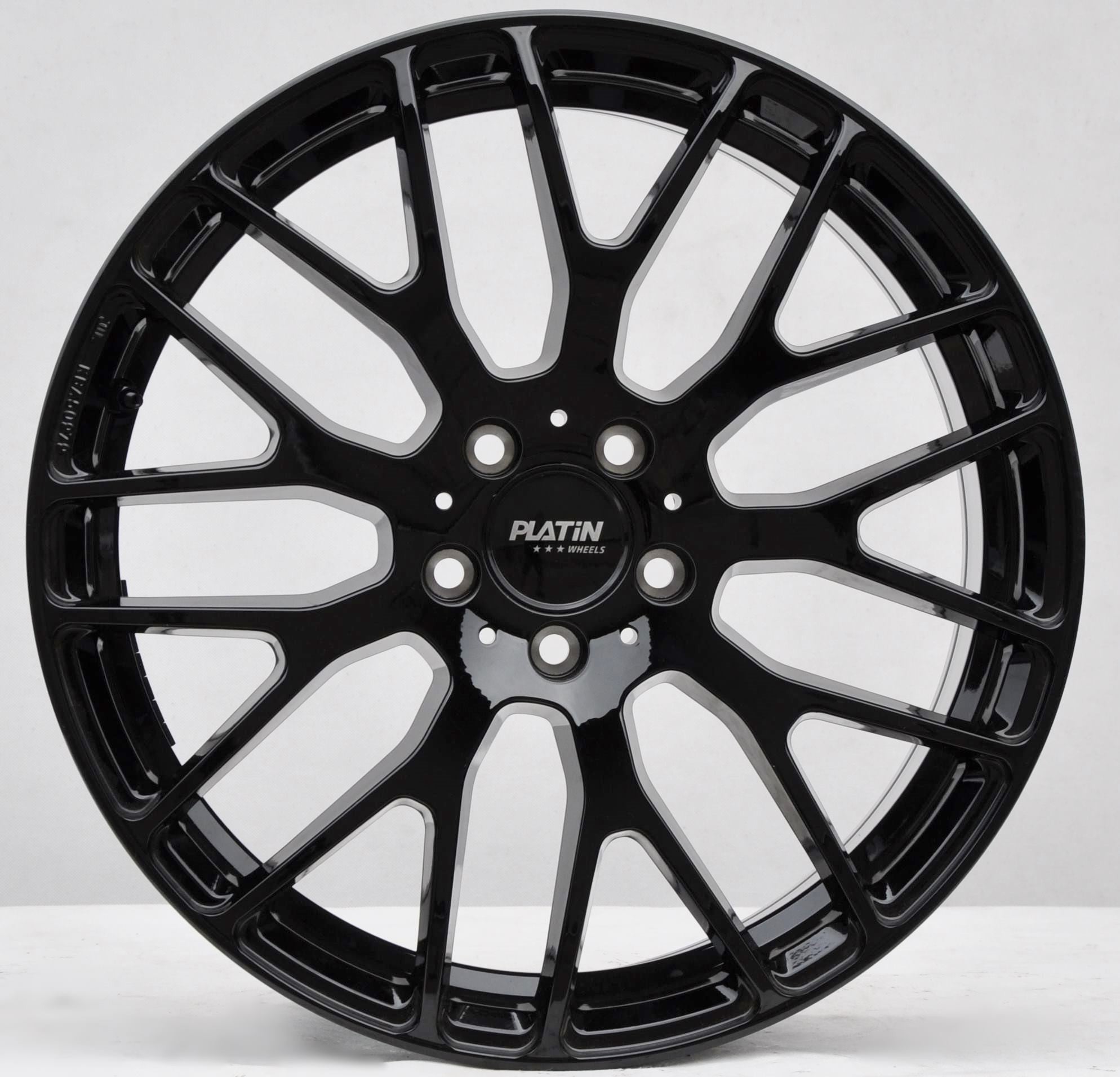 Platin 7322-kba50979 Alufælge 19" 5x112 ET52 – Sort (sæt á 4)