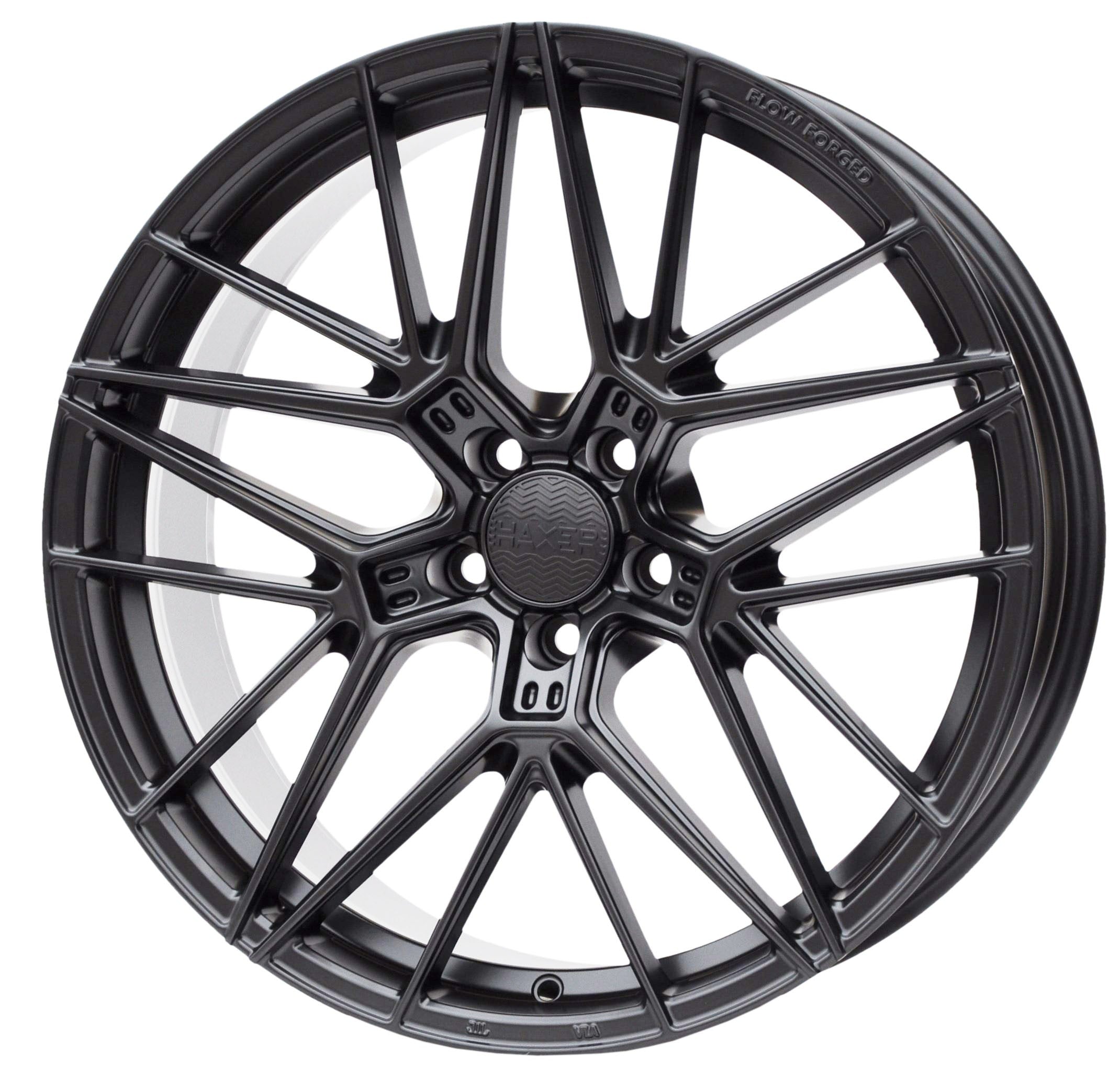 Haxer HX07F Alufælge 19" 5x112 ET25 – Sort (sæt á 4)