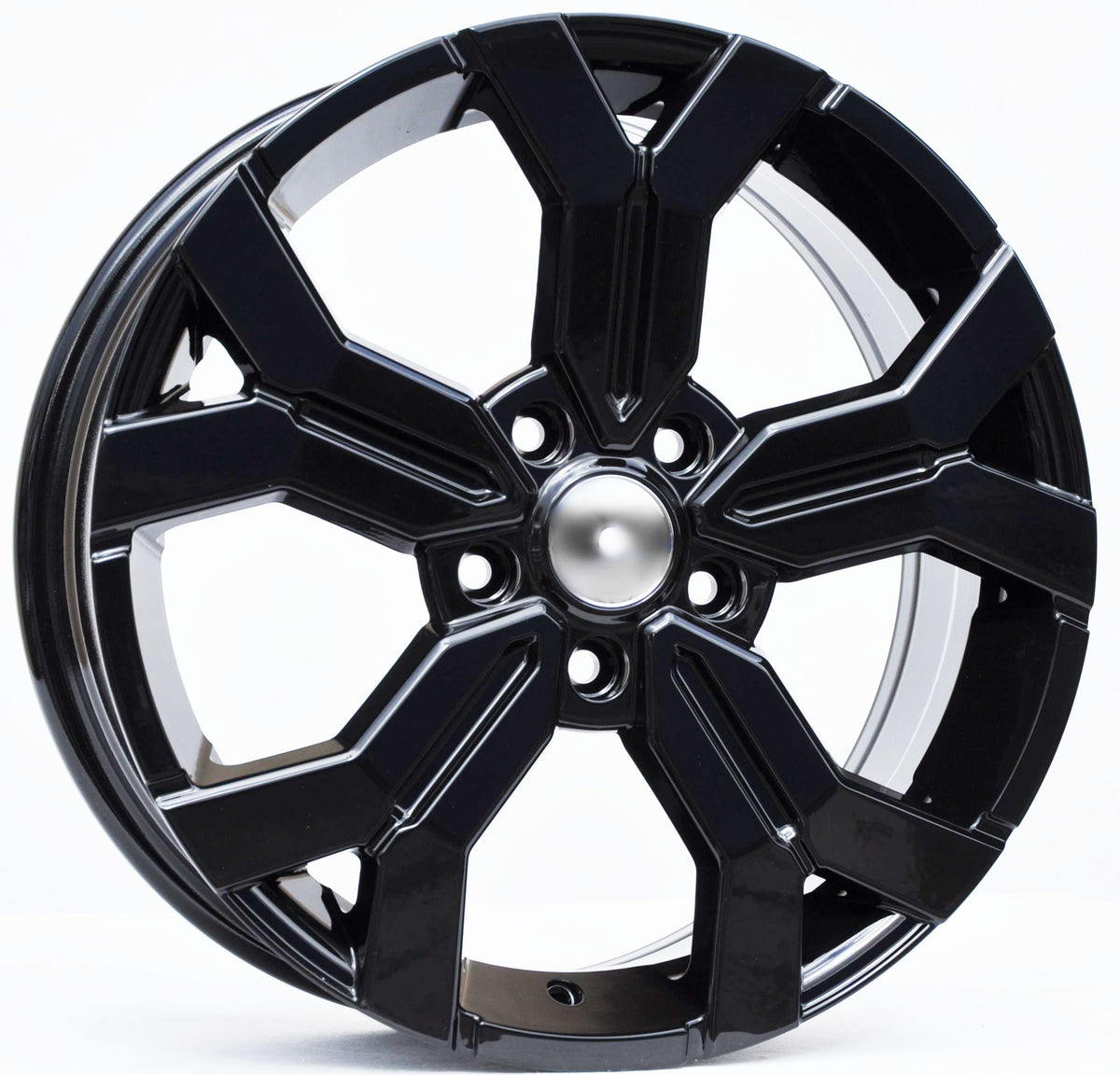 PDW 1110 Alufælge 17" 5x114.3 ET50 – Black perl (sæt á 4)