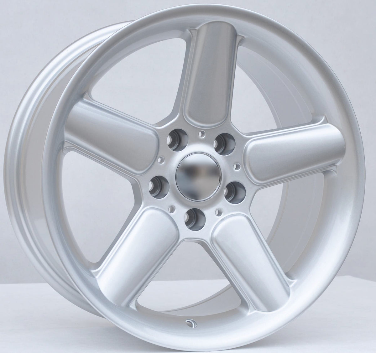 PDW 5025/7961 Alufælge 17" 5x120 ET15 – Sølv (sæt á 4)