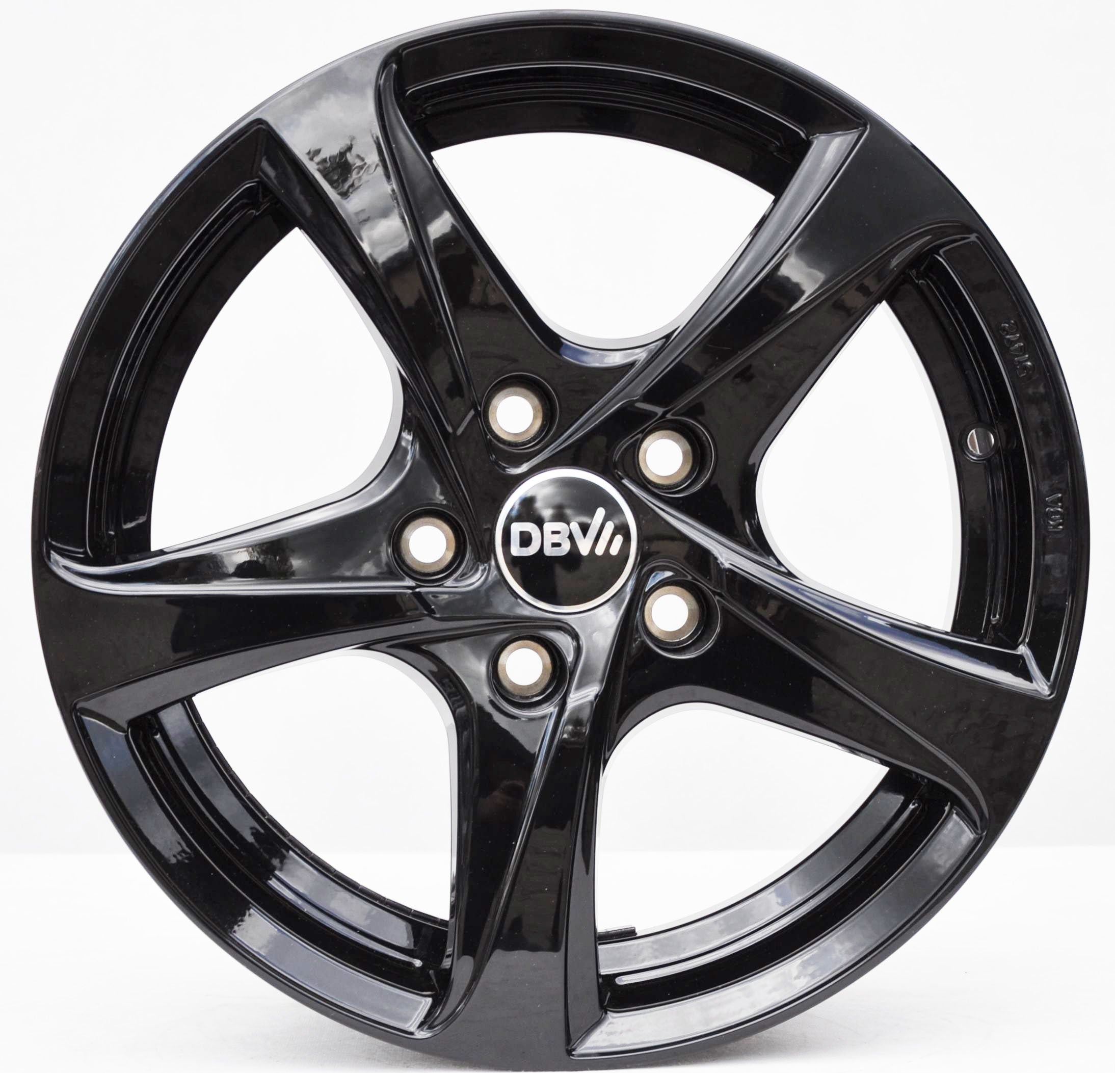 DBV MQ41G-KBA54172 Alufælge 16" 5x114.3 ET35 – Sort (sæt á 4)