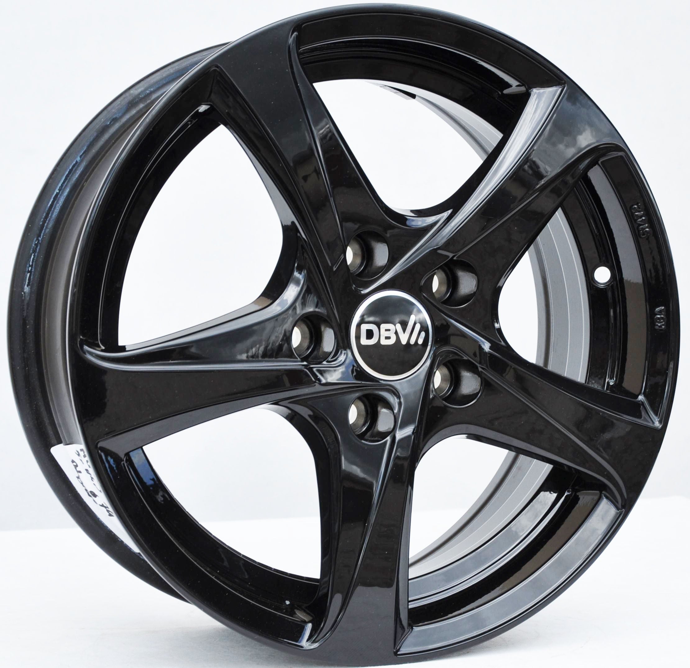 DBV MQ41G-KBA54172 Alufælge 16" 5x114.3 ET35 – Sort (sæt á 4)