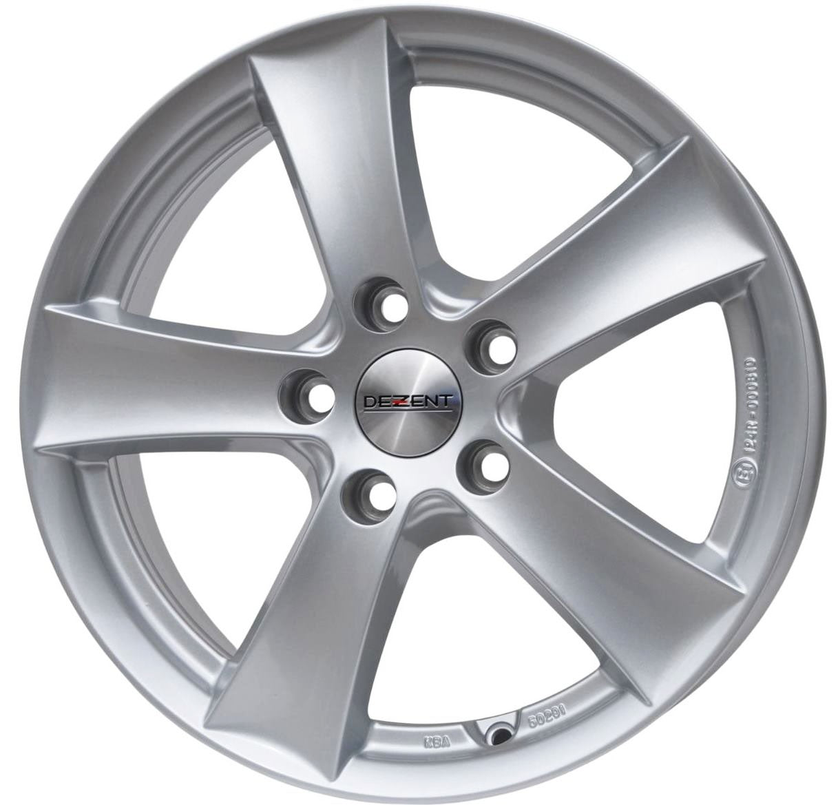 Dezent TTXZ8-KBA52091 Alufælge 16" 5x112 ET48 – Sølv (sæt á 4)