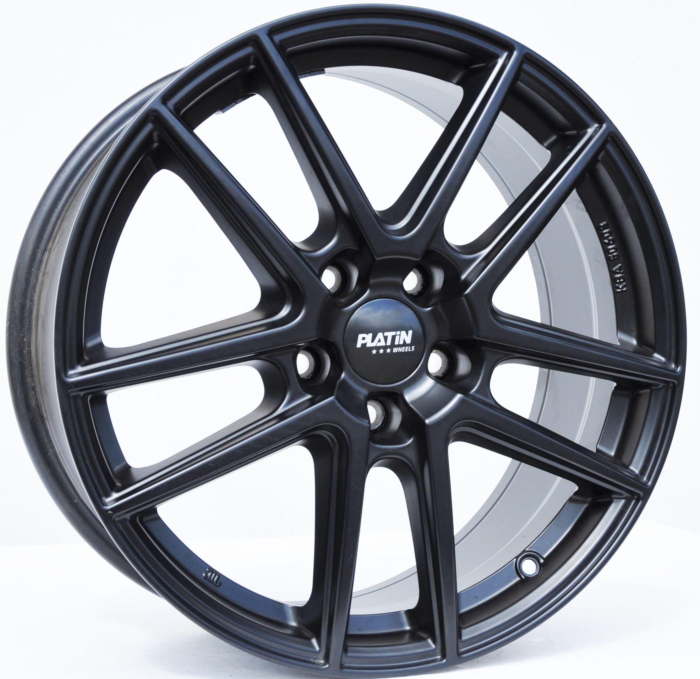 Platin SPL808/KBA50603 Alufælge 18" 5x114.3 ET45 – Sort (sæt á 4)