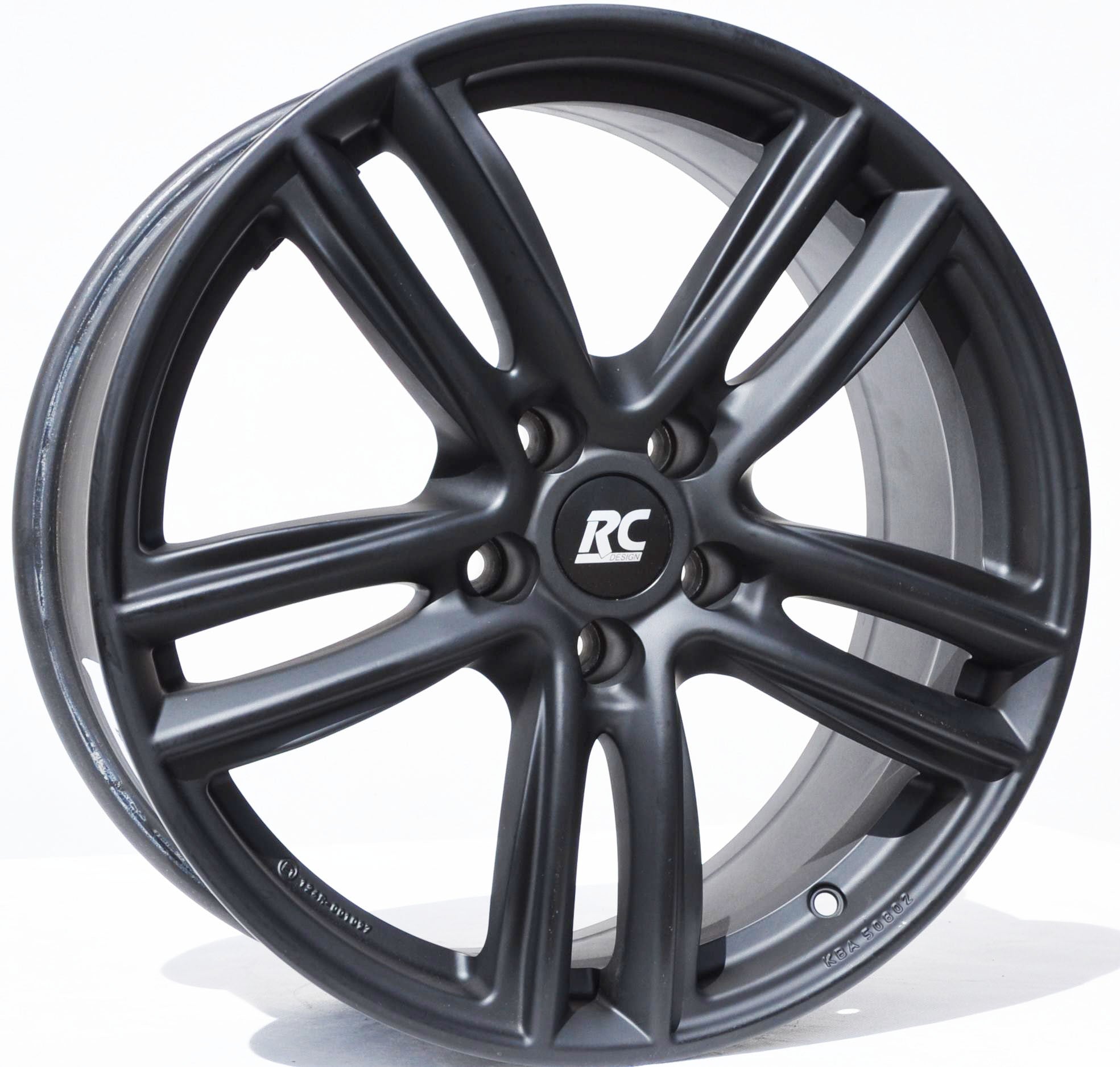 Brock AV-02/KBA50802 Alufælge 18" 5x110 ET33 – Sort (sæt á 4)