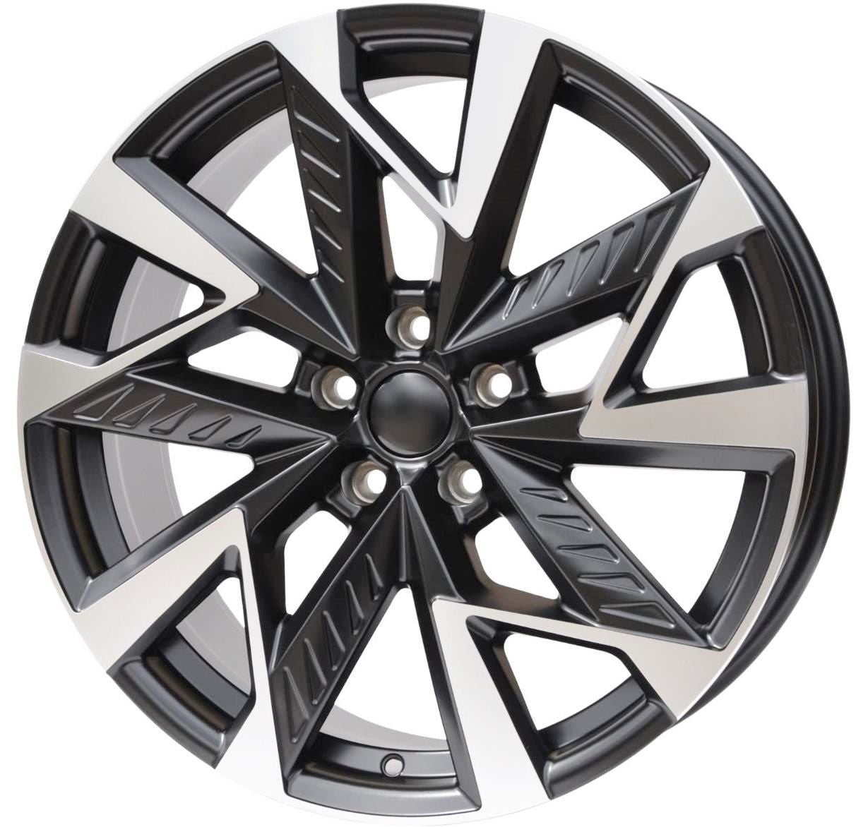 PDW 0443BM Alufælge 18" 5x112 ET40 – Sort (sæt á 4)