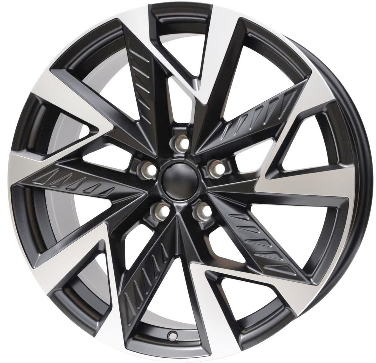 PDW 0443BM Alufælge 18" 8J 5x112 ET40 – Sort (sæt á 4)