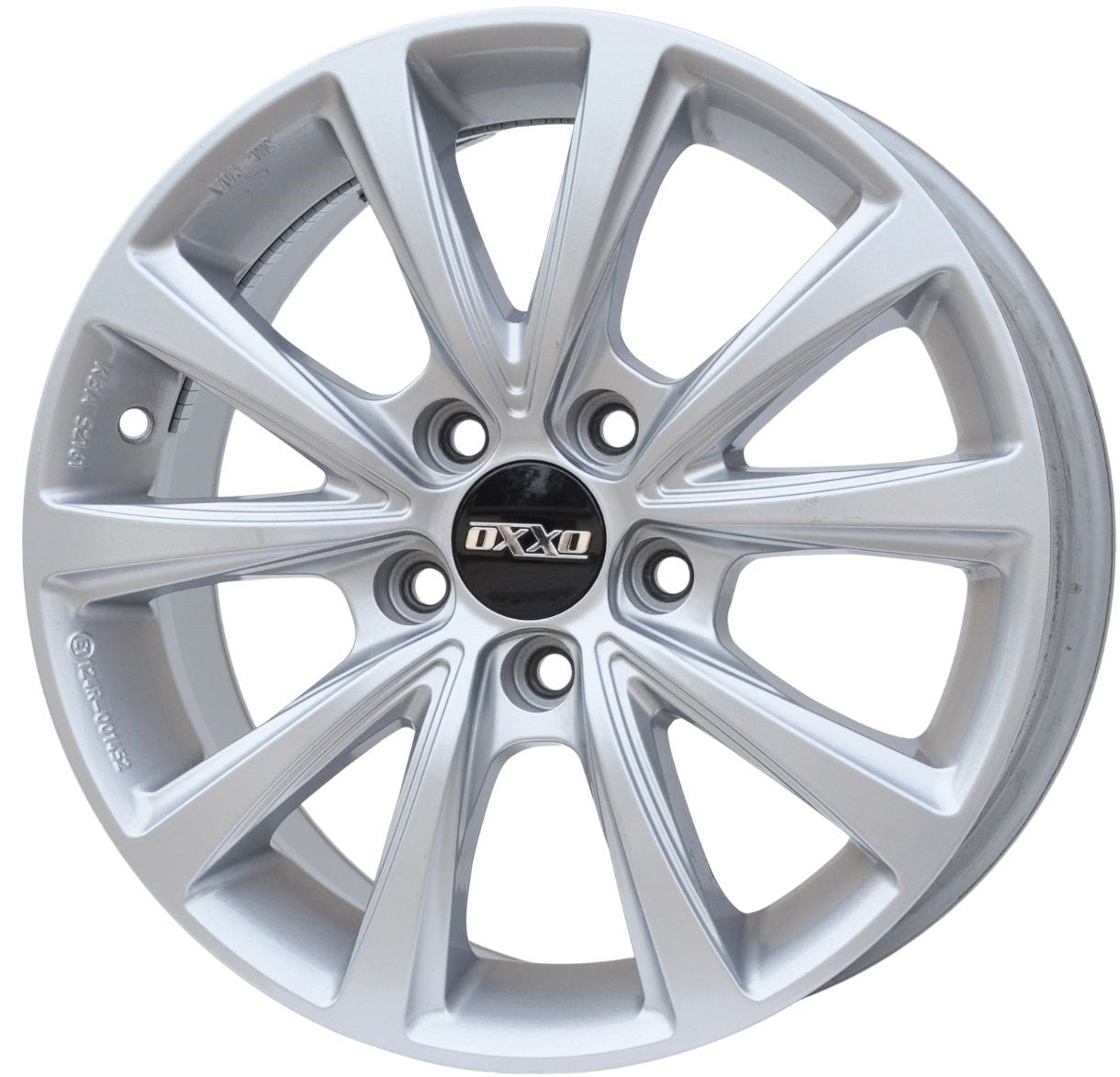 OXXO OX-17/kba52161 Alufælge 16" 5x112 ET41 – Sølv (sæt á 4)