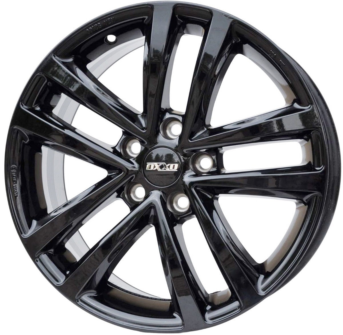OXXO 7517/kba52160 Alufælge 17" 5x112 ET52 – Sort (sæt á 4)
