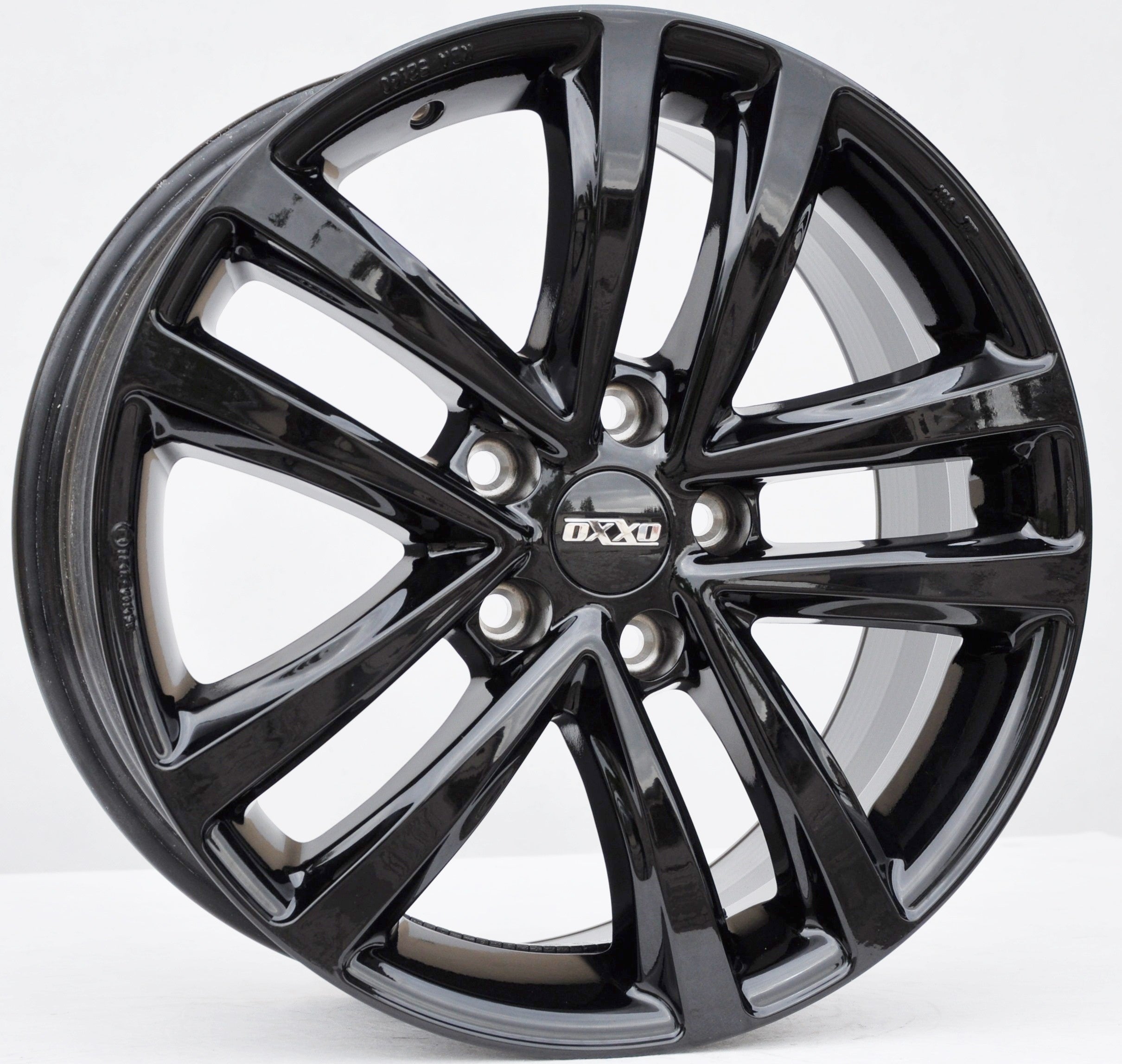 OXXO 7517/kba52160 Alufælge 17" 5x112 ET52 – Sort (sæt á 4)