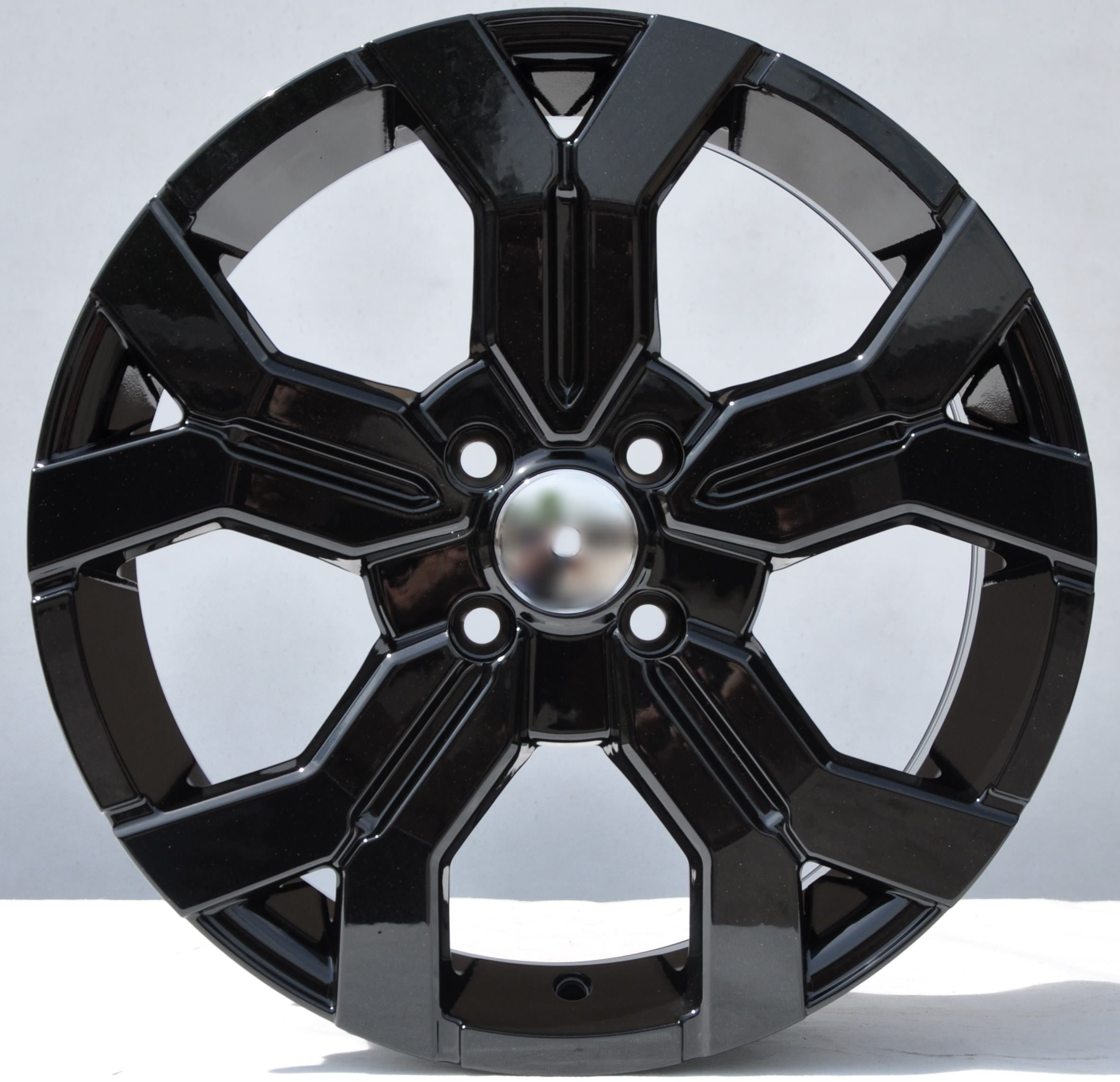 PDW 1110BL Alufælge 16" 4x100 ET45 – Sort (sæt á 4)