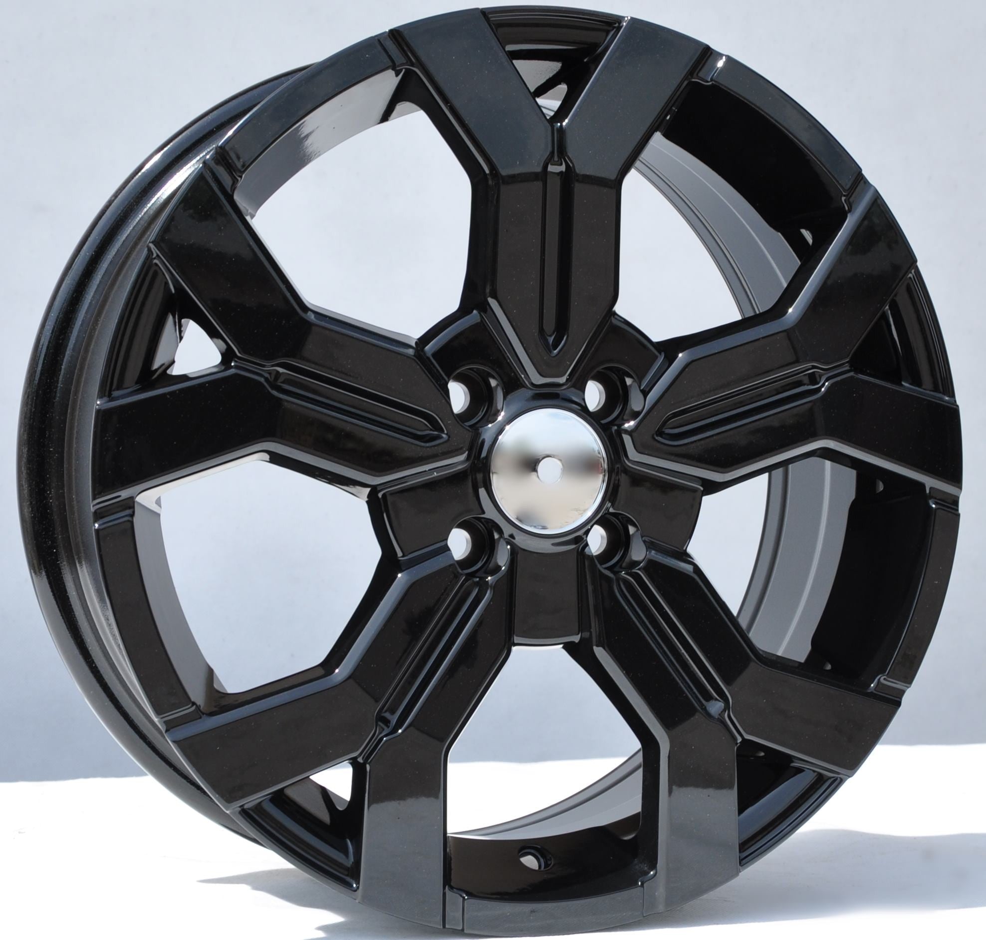 PDW 1110BL Alufælge 16" 4x100 ET45 – Sort (sæt á 4)