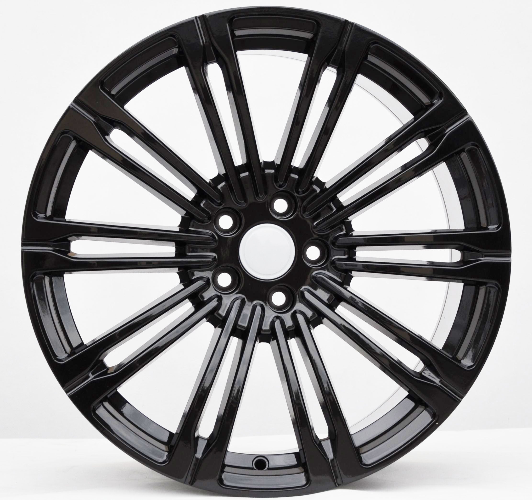 PDW 1808 Alufælge 22" 5x108 ET42 – Sort (sæt á 4)