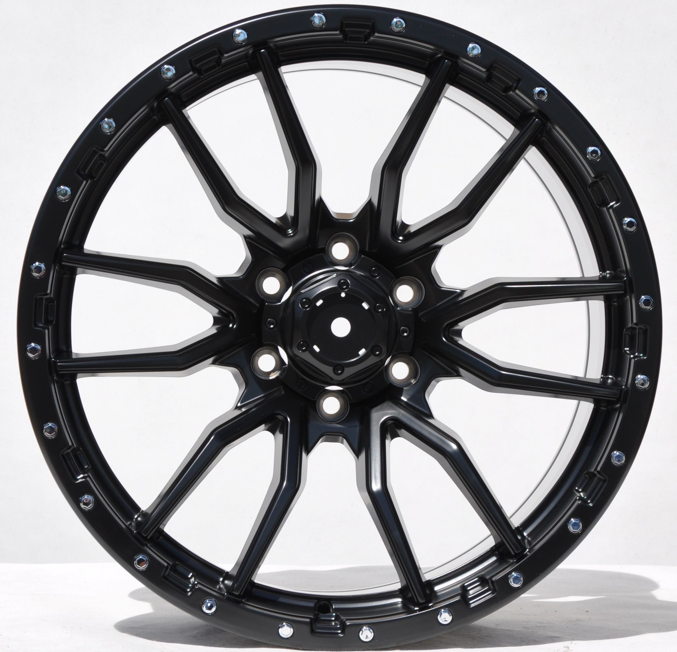 PDW 6098 Alufælge 20" 6x139.7 ET12 – Sort (sæt á 4)