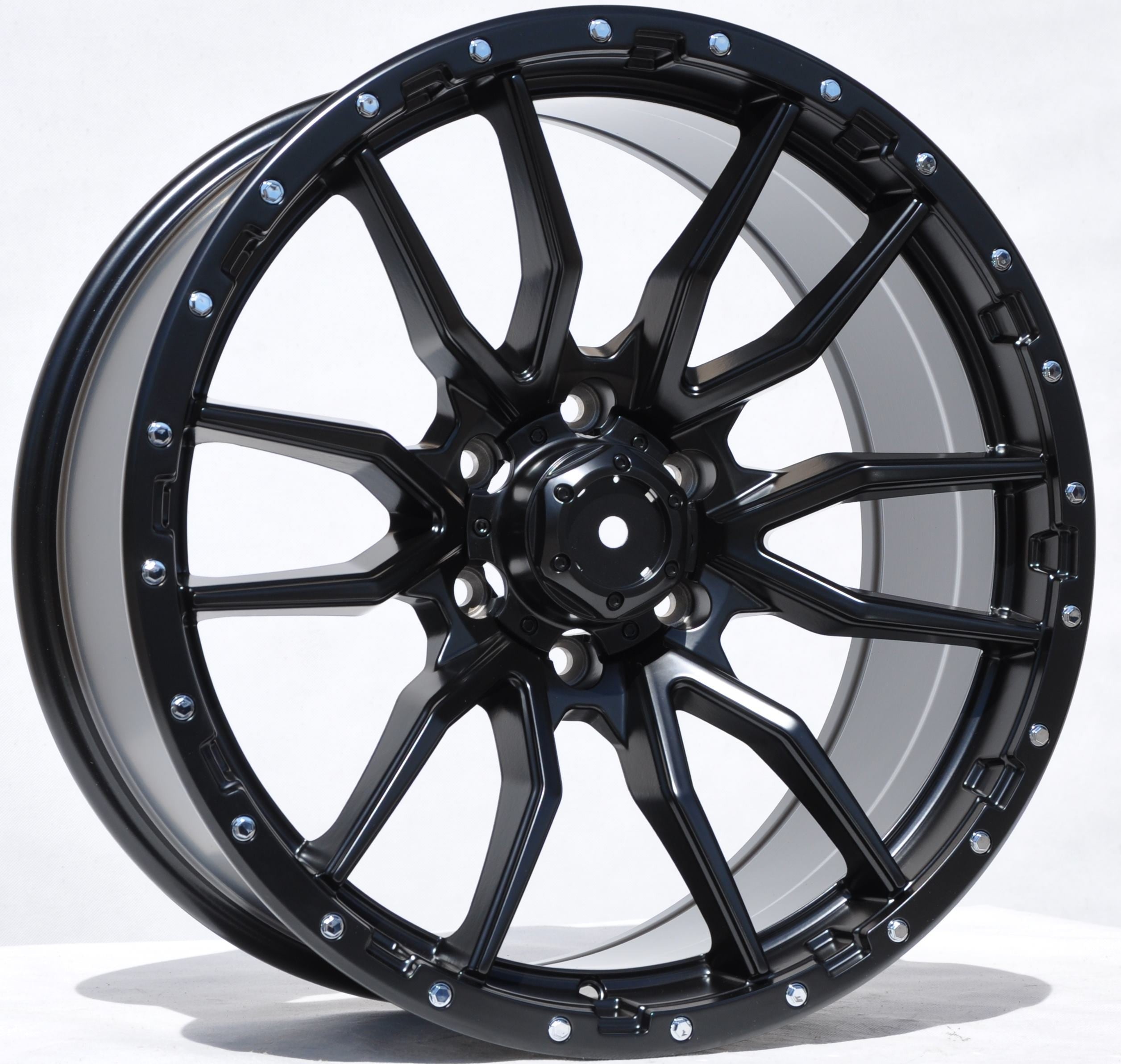 PDW 6098 Alufælge 20" 6x139.7 ET12 – Sort (sæt á 4)