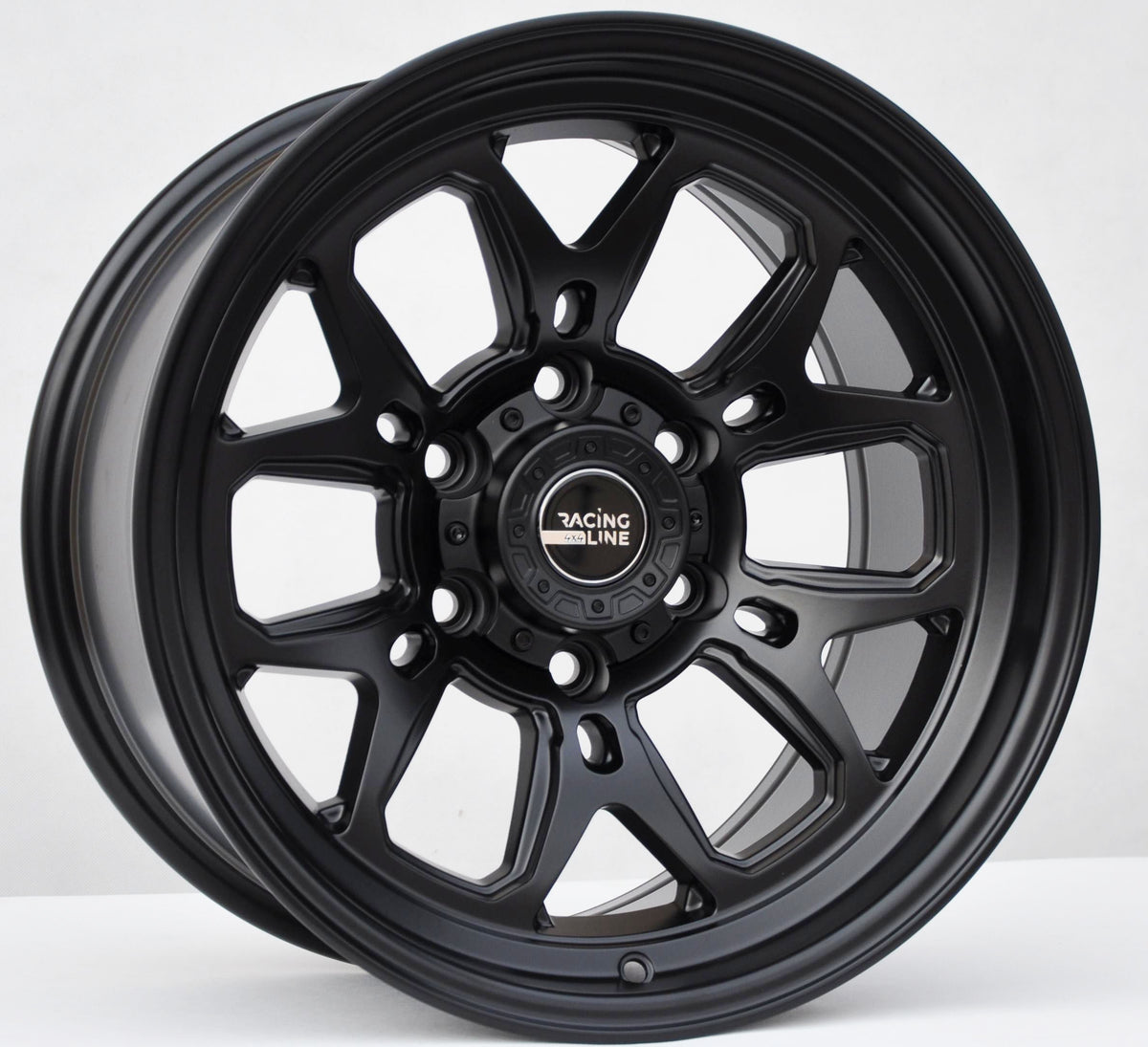 PDW 1106 Alufælge 17" 6x139.7 ET-6 – Sort (sæt á 4)