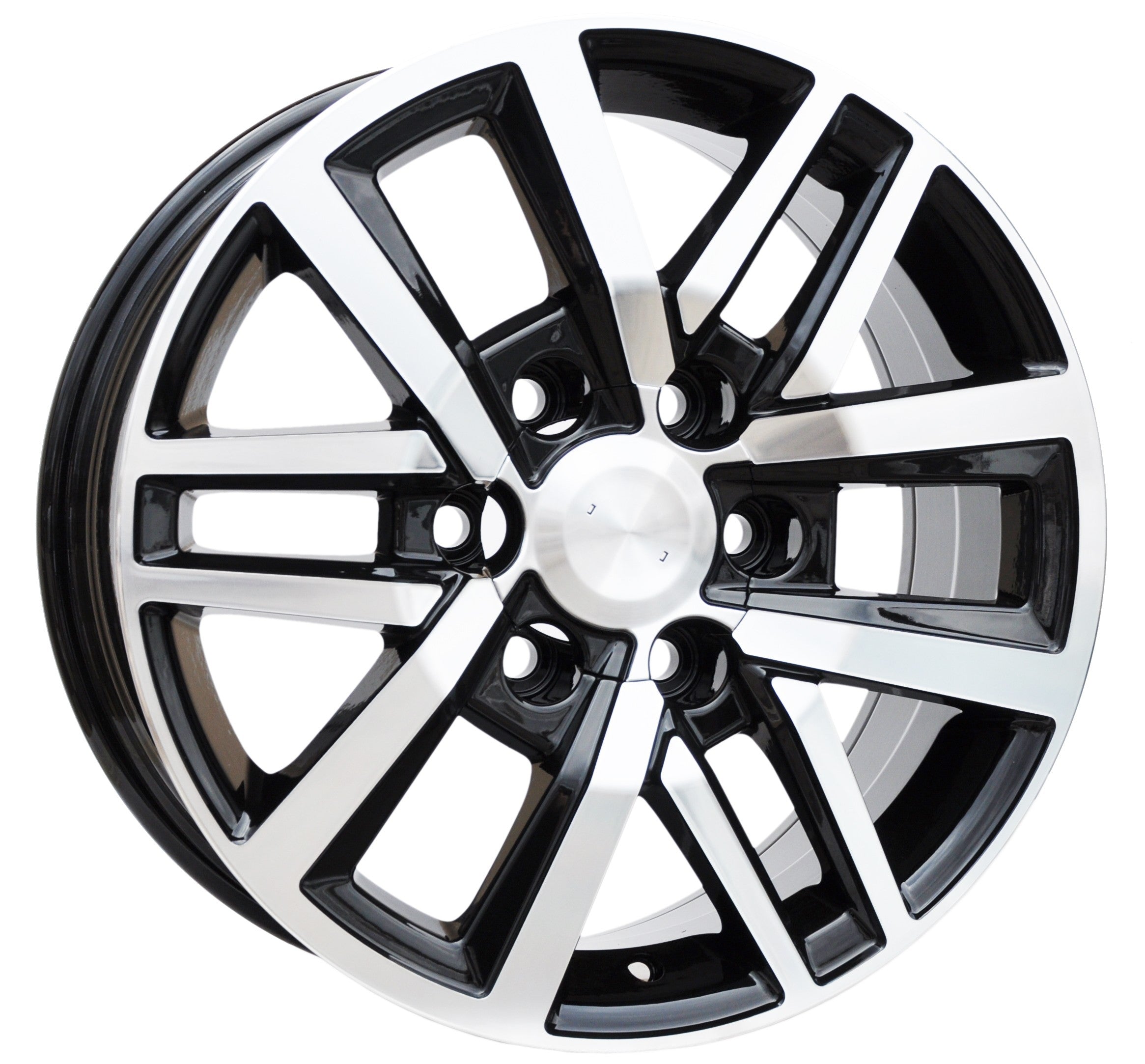 PDW 1155 Alufælge 18" 6x139.7 ET30 – Poleret/sort (sæt á 4)