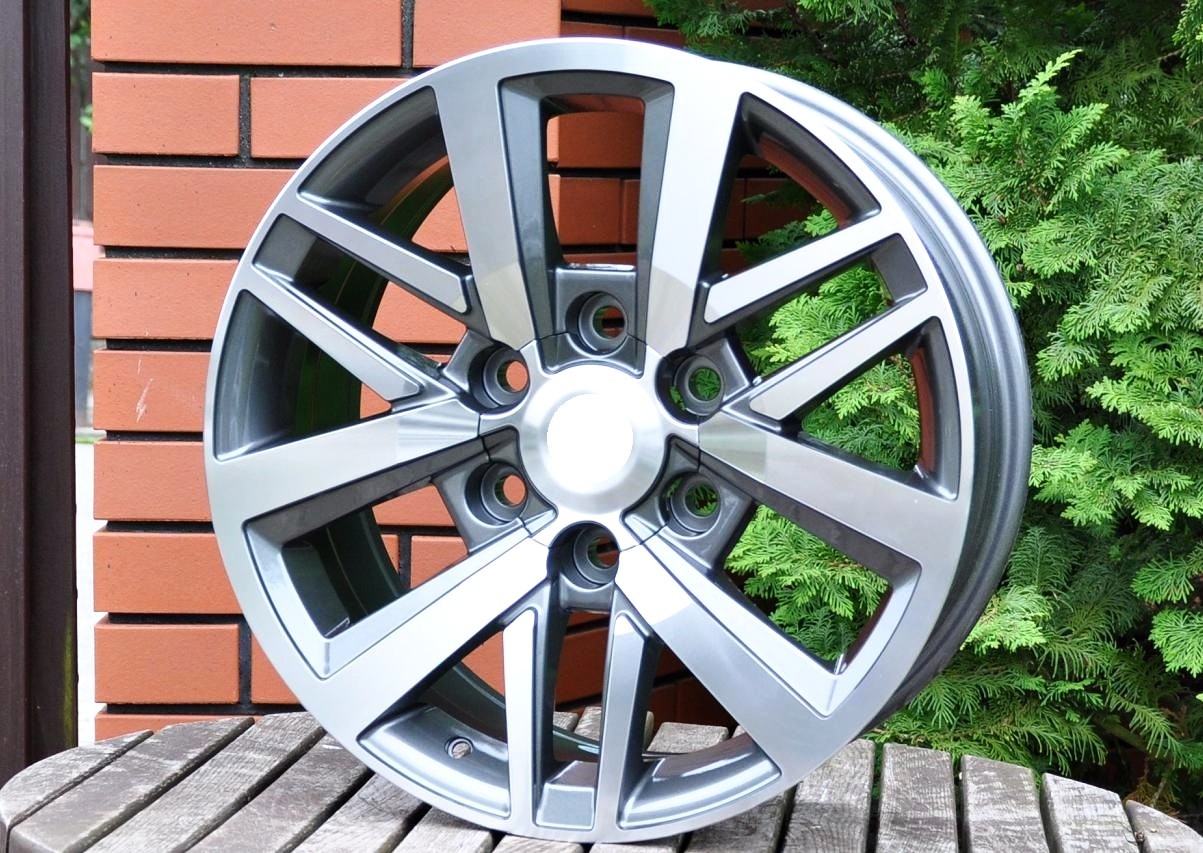 PDW 1155 Alufælge 18" 6x139.7 ET25 – Poleret/grafit (sæt á 4)