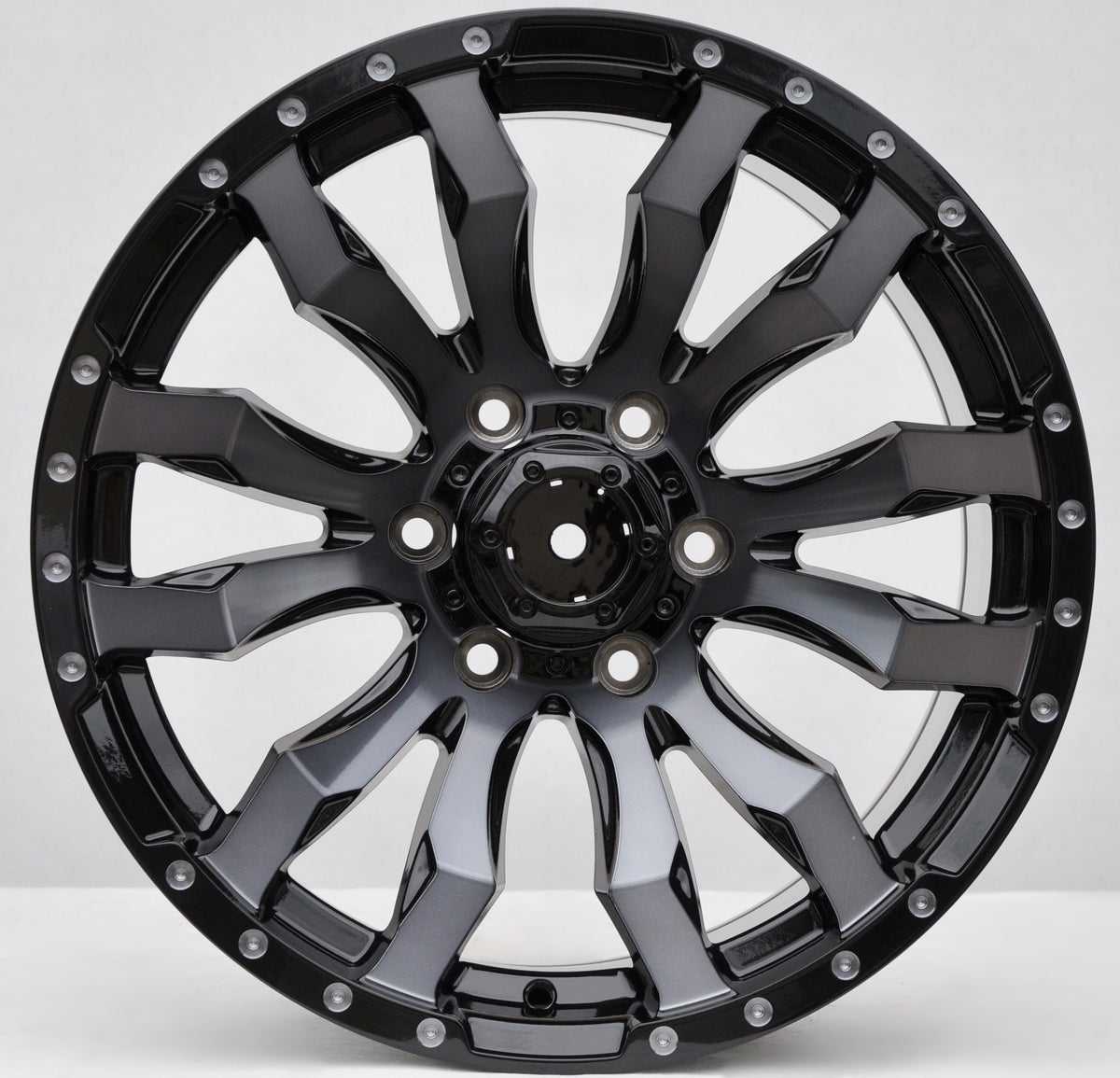Toro Corsa 0215 Alufælge 18" 6x139.7 ET25 – Sort (sæt á 4)