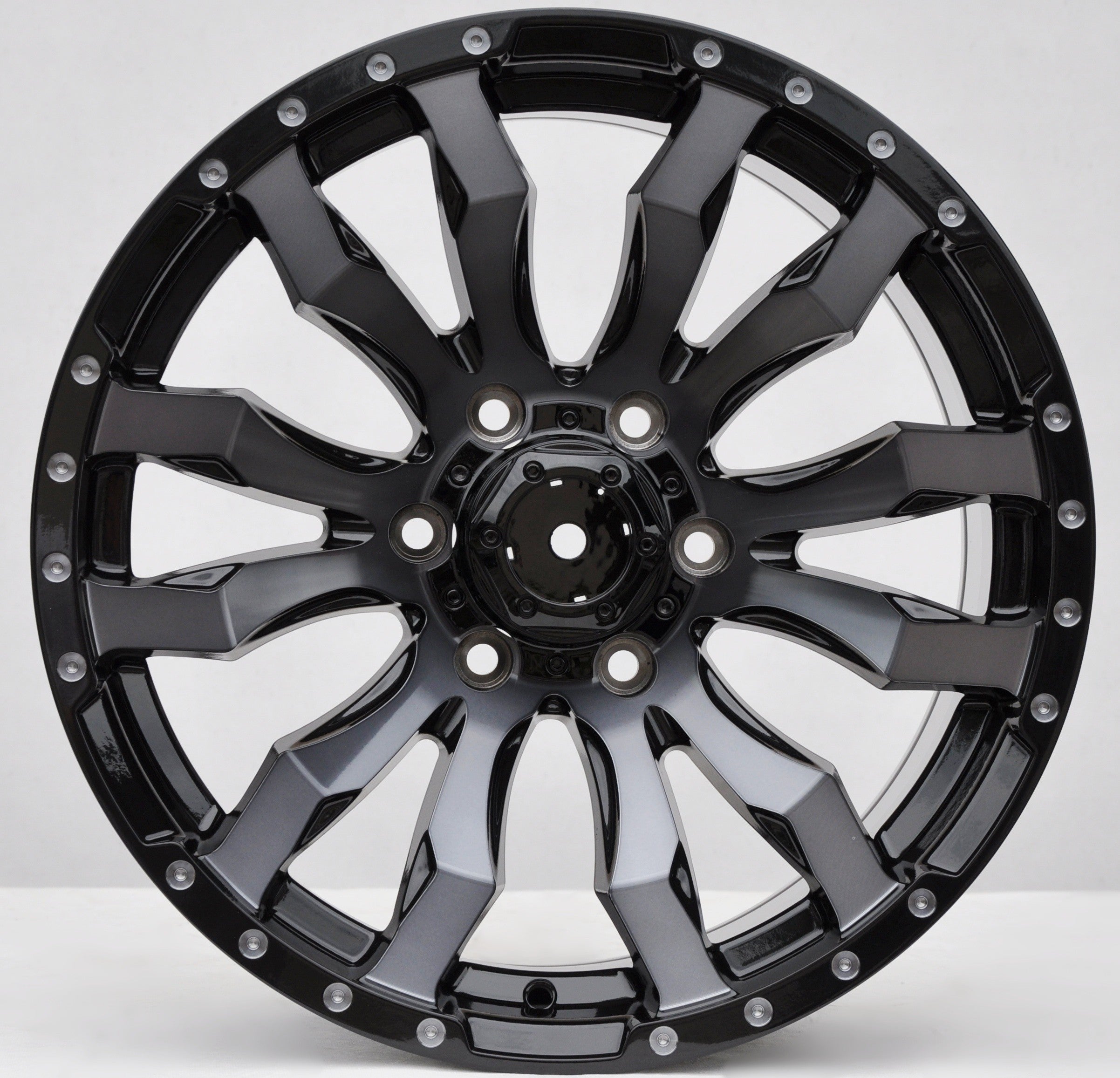 Toro Corsa 0215 Alufælge 20" 6x139.7 ET35 – Sort (sæt á 4)