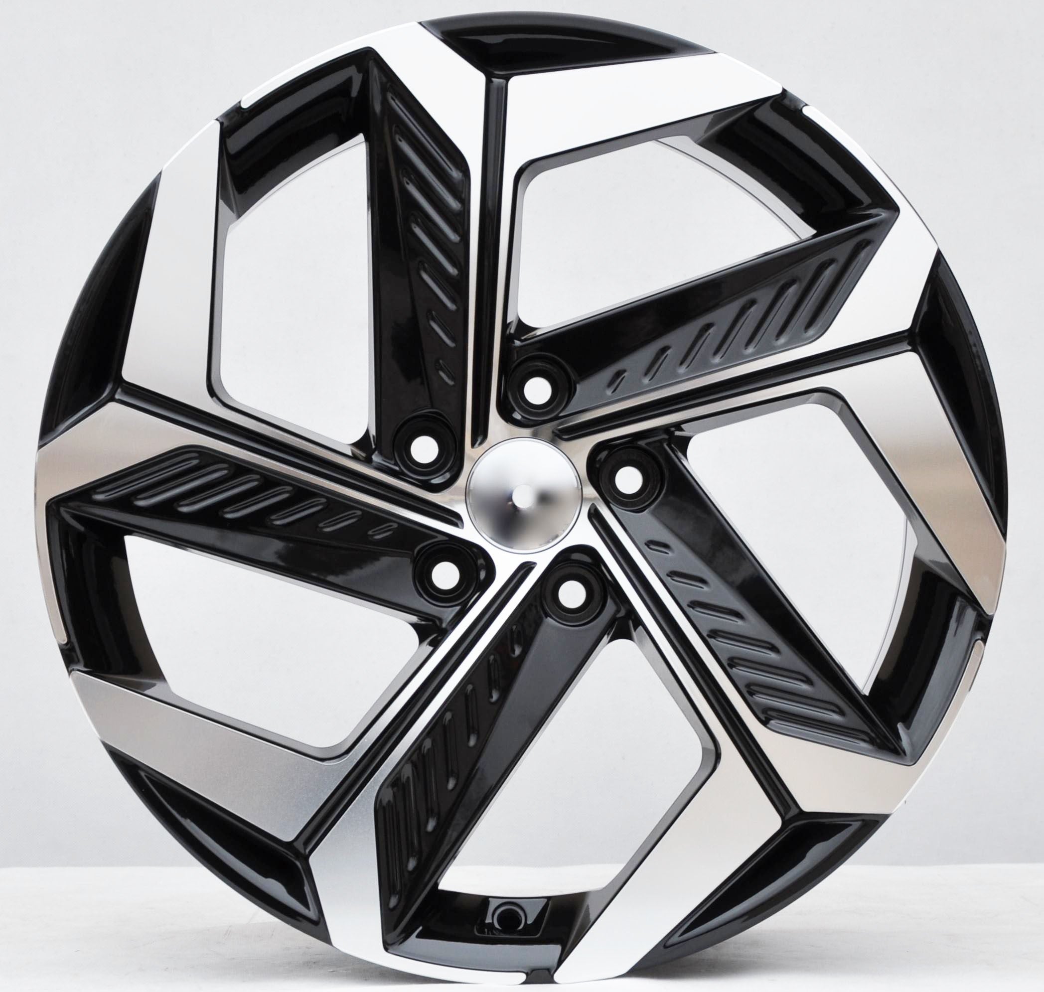 PDW 1926 Alufælge 19" 5x114.3 ET51 – Poleret/sort (sæt á 4)