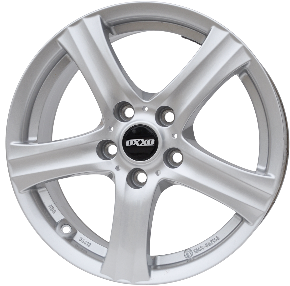 OXXO rg-14/kba54413 Alufælge 16" 5x112 ET41 – Sølv (sæt á 4)