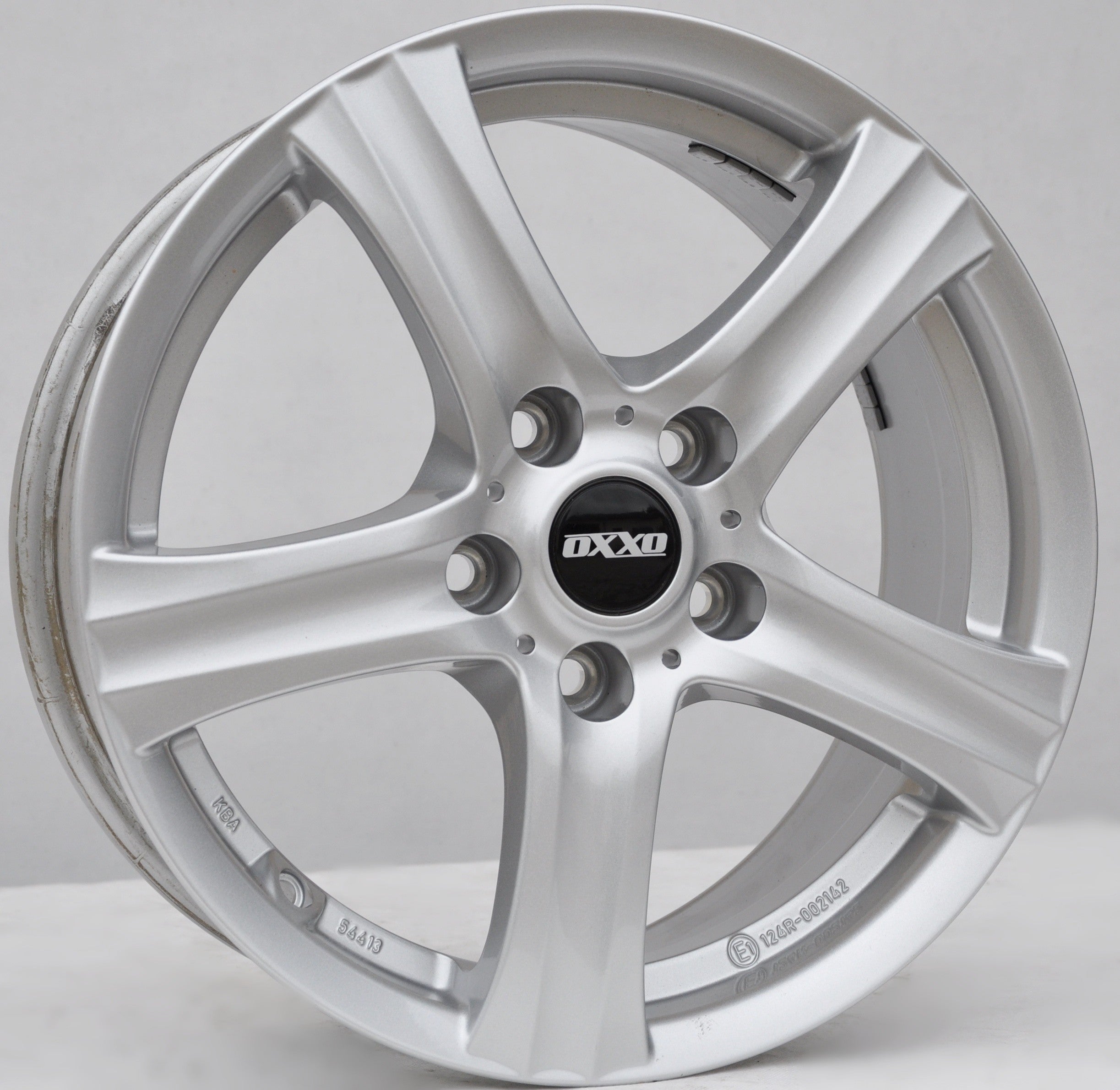 OXXO rg-14/kba54413 Alufælge 16" 5x112 ET41 – Sølv (sæt á 4)
