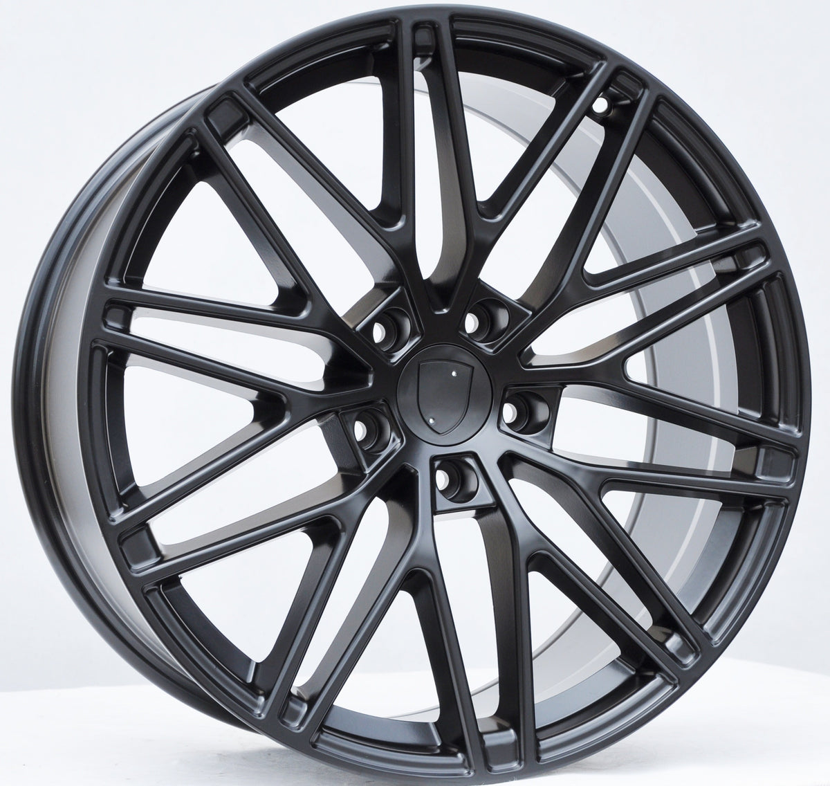 PDW 3S1067 Alufælge 21" 9,5/11J 5x130 ET46 – Sort (sæt á 4)