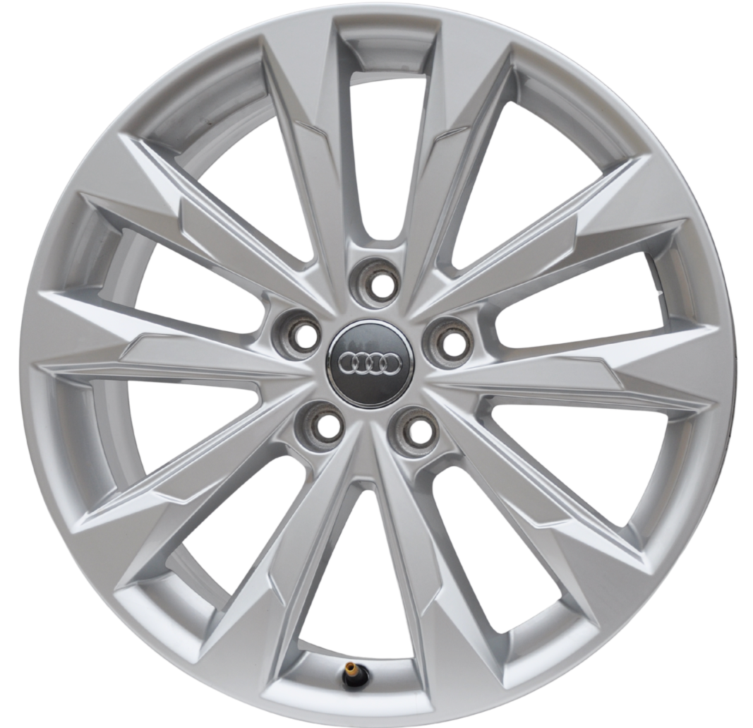 Audi (oryginalne OEM) 83A601025G Alufælge 18" 5x112 ET43 – Sølv (sæt á 4)