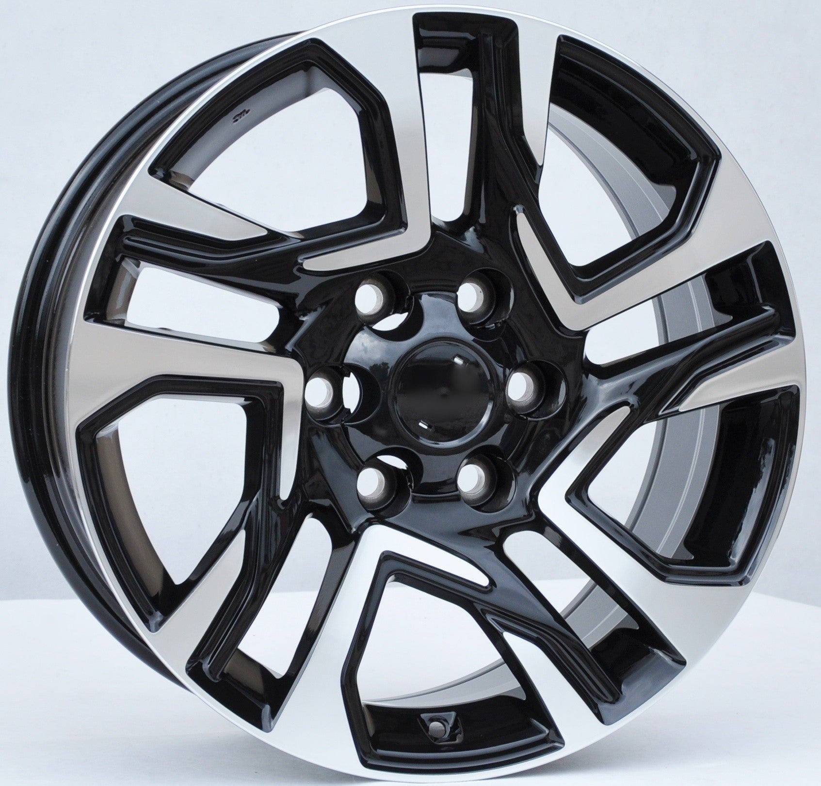 PDW 957 Alufælge 20" 6x139.7 ET25 – Poleret/sort (sæt á 4)