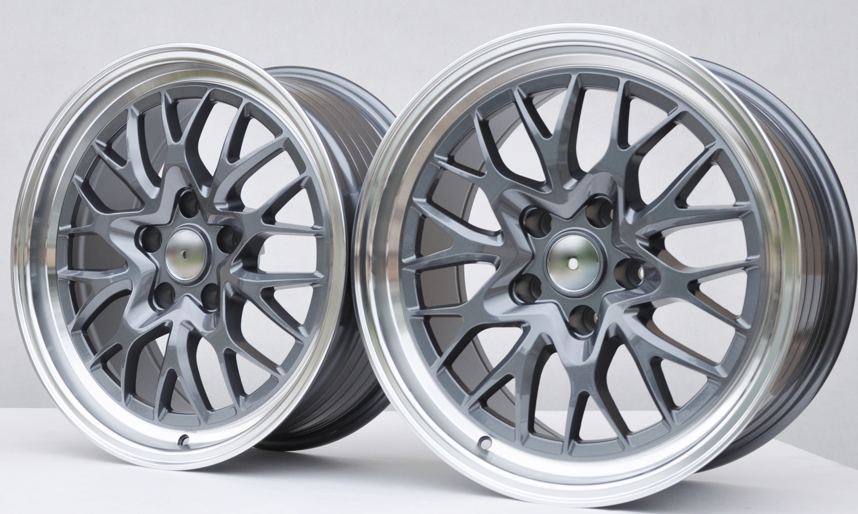 PDW 1408 Alufælge 18" 5x120 ET20 – Poleret/grafit (sæt á 4)