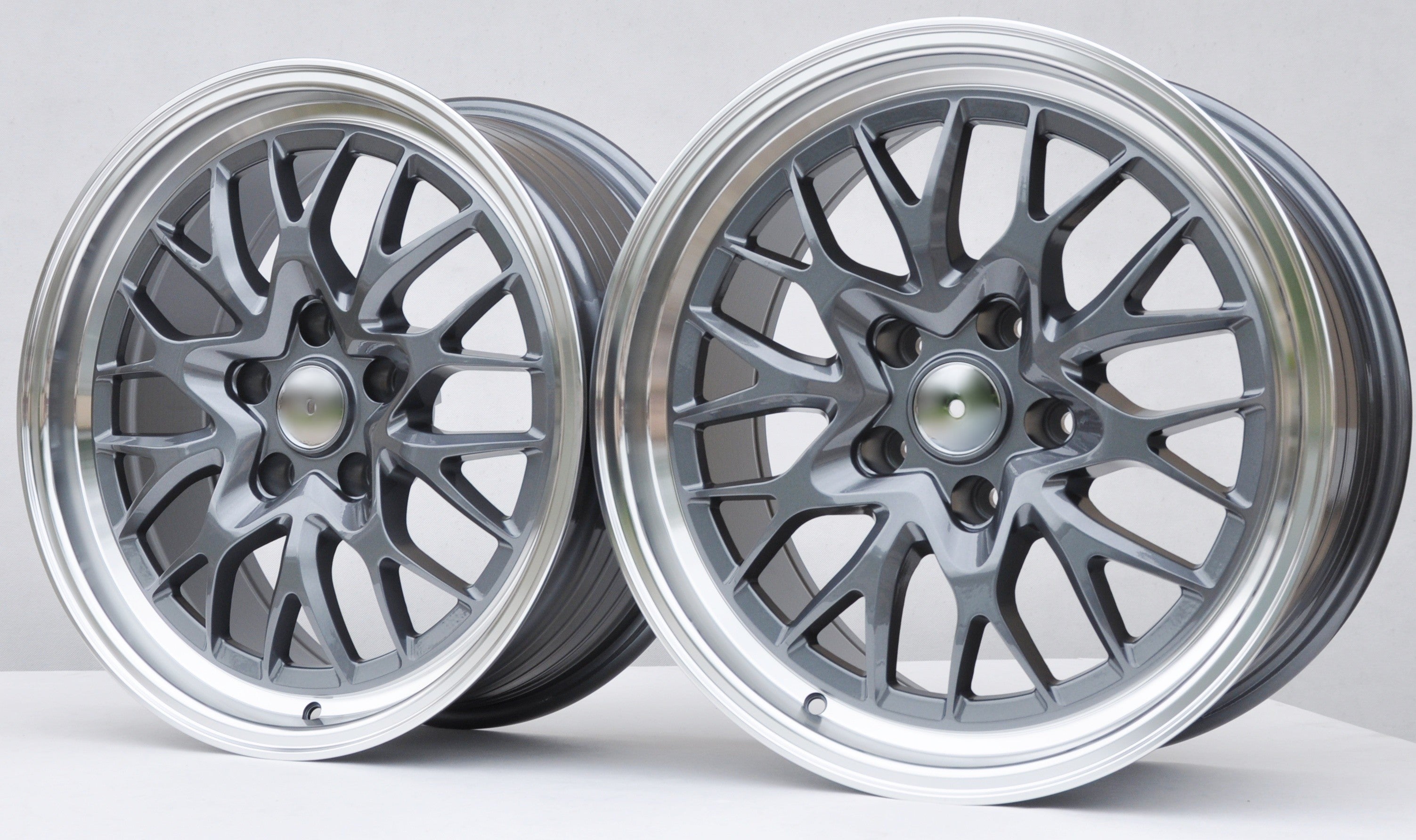 PDW 1408 Alufælge 18" 5x120 ET30 – Poleret/grafit (sæt á 4)
