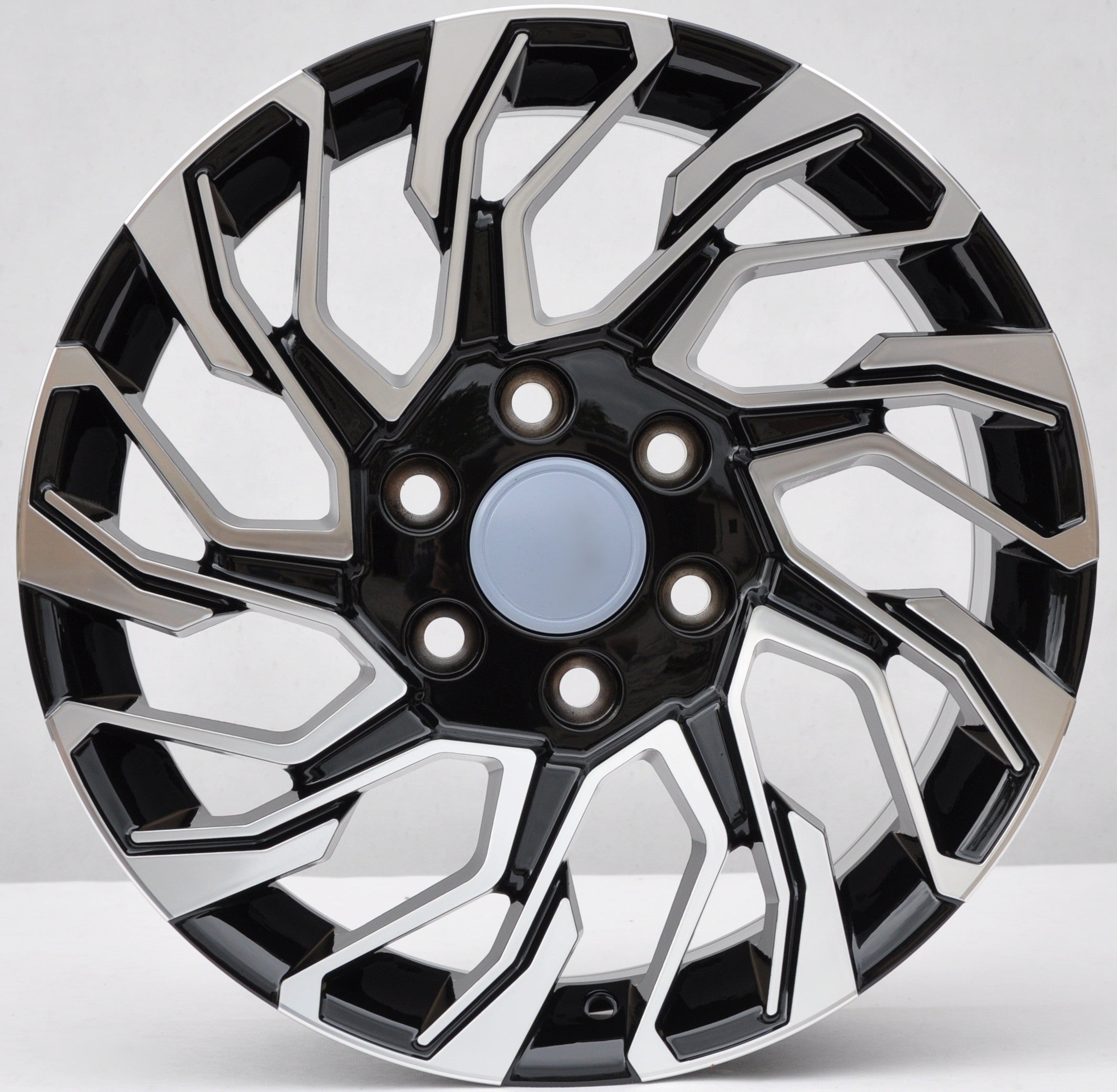 Toro Corsa H964F Alufælge 18" 6x139.7 ET25 – Poleret/sort (sæt á 4)