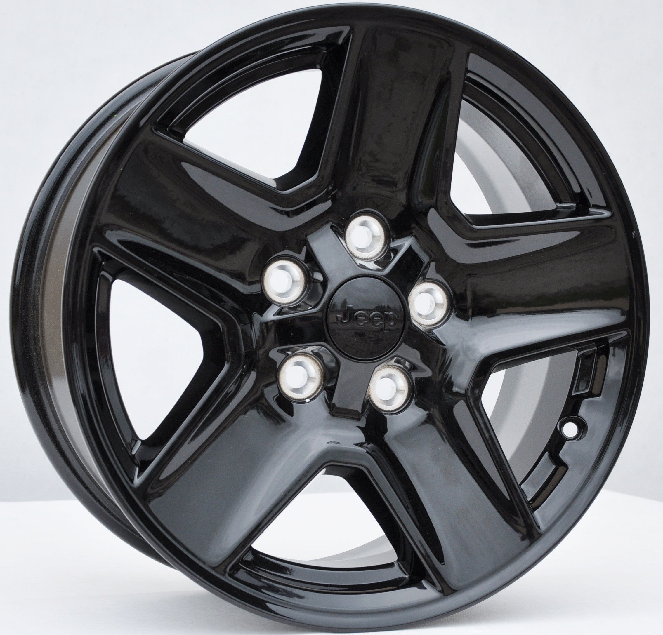 Jeep (oryginalne OEM) 04755564aa/6kc86trma Alufælge 17" 5x127 ET44 – Sort (sæt á 4)