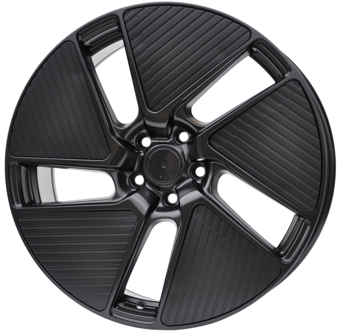 PDW 1259 Alufælge 19" 5x108 ET45 – Sort półmat (sæt á 4)