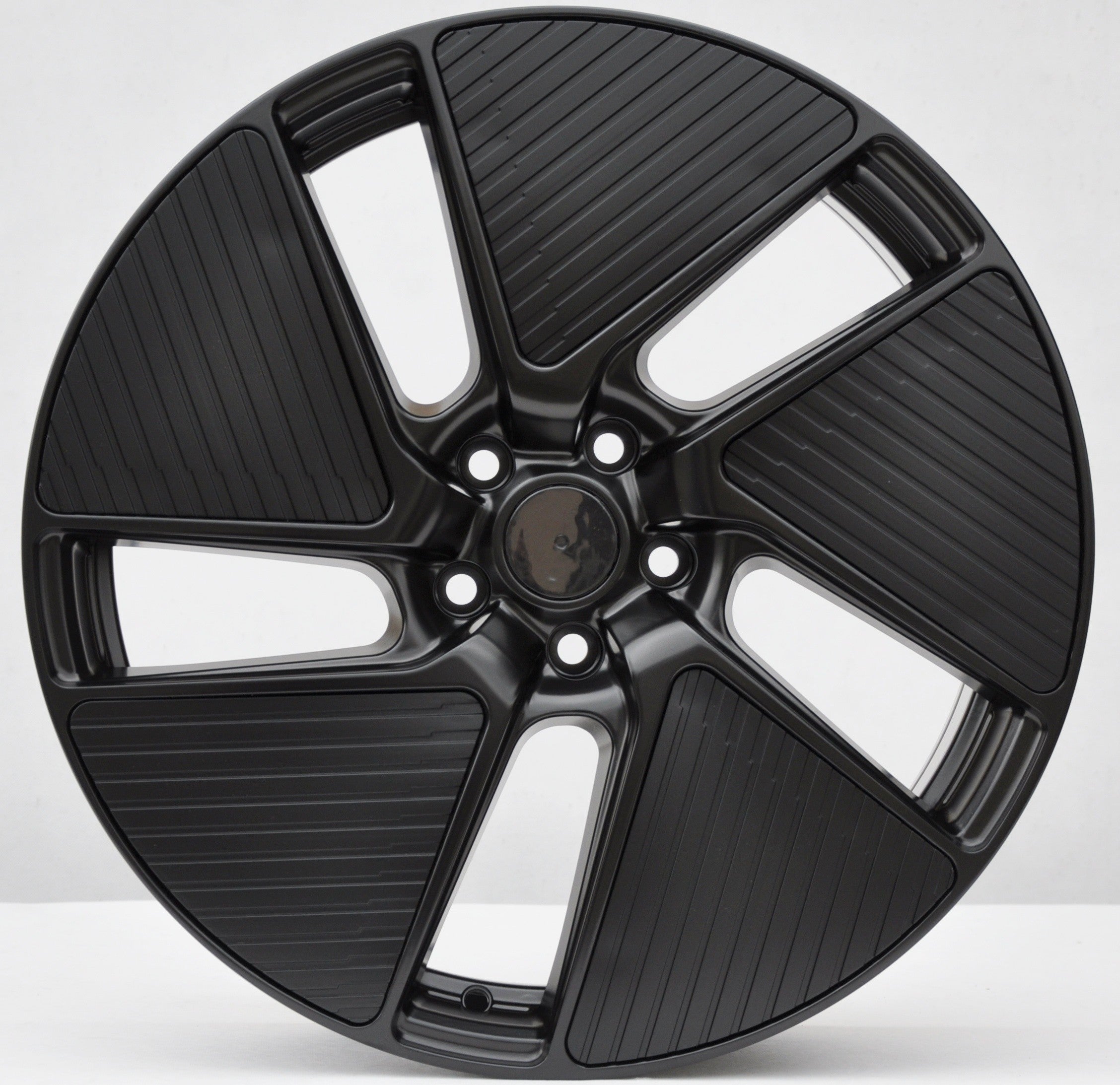 PDW 1259 Alufælge 19" 5x108 ET45 – Sort półmat (sæt á 4)