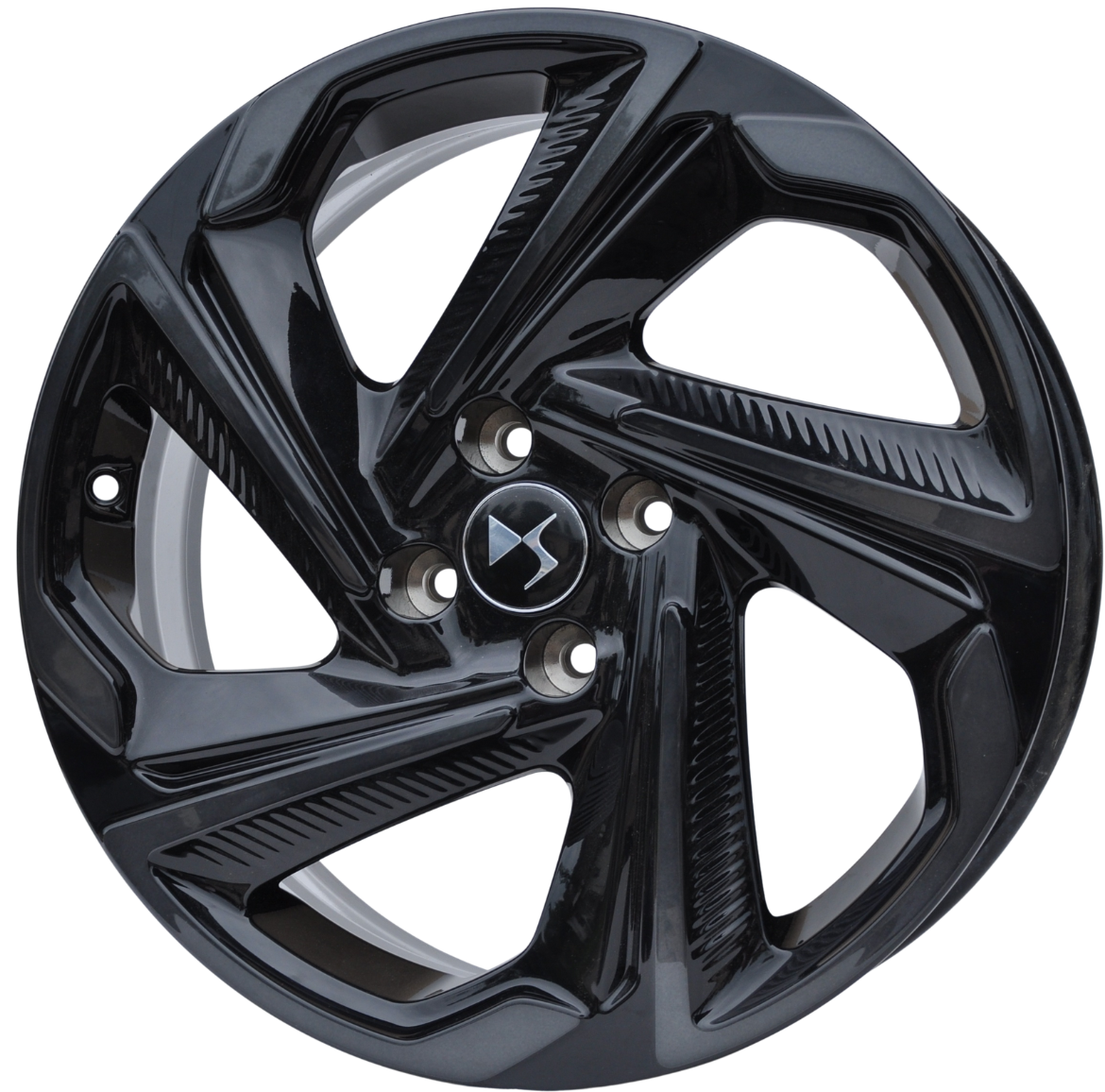 Citroen (oryginalne OEM) 9825299880 Alufælge 18" 4x108 ET35 – Sort (sæt á 4)