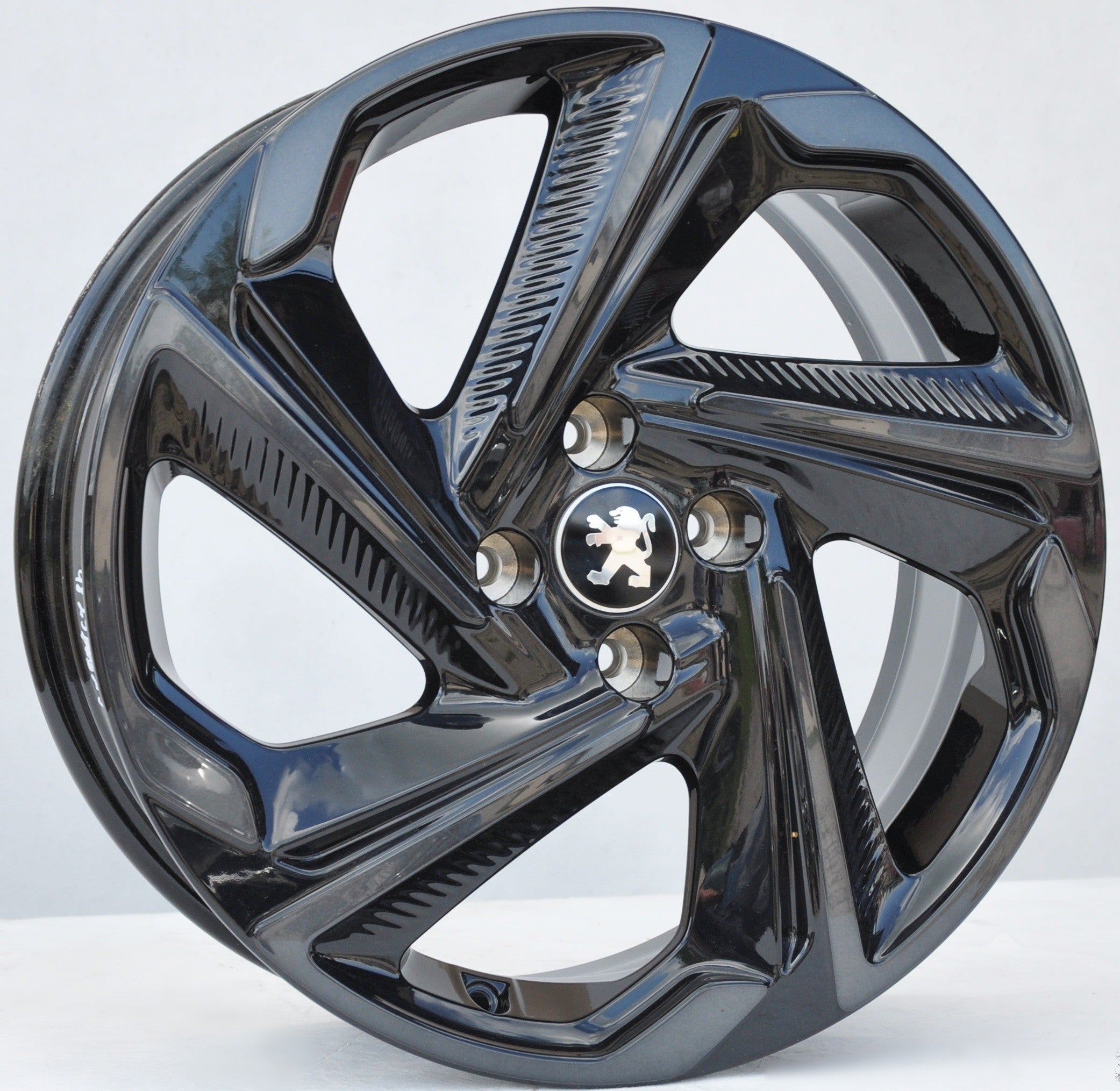 Citroen (oryginalne OEM) 9825299880 Alufælge 18" 4x108 ET35 – Sort (sæt á 4)