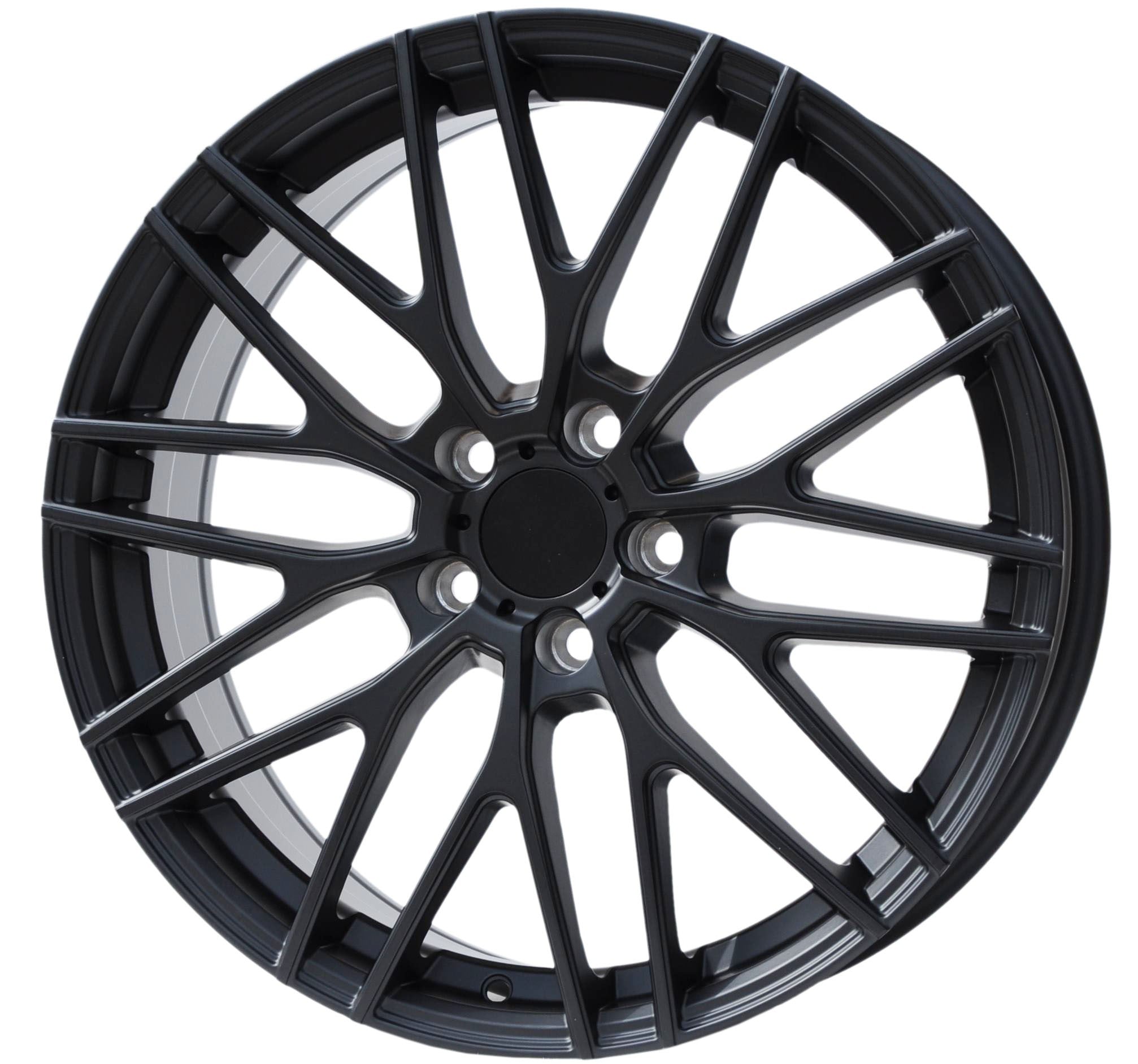 PDW 2321 Alufælge 19" 5x114.3 ET45 – Sort półmat (sæt á 4)