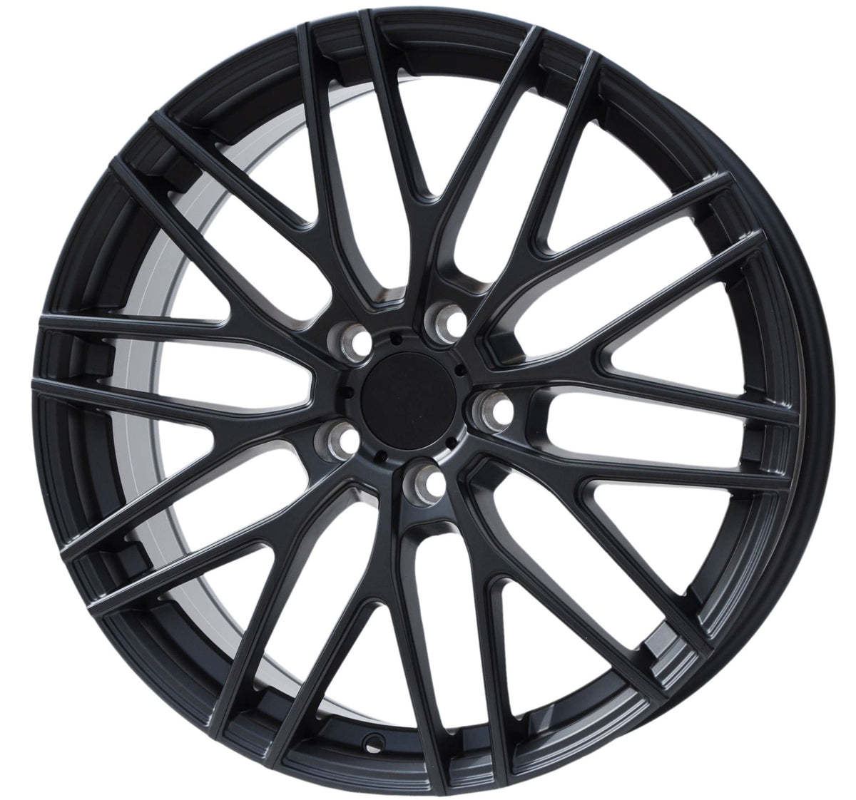 PDW 2321 Alufælge 19" 7,5J 5x114.3 ET45 – Sort halvmat (sæt á 4)