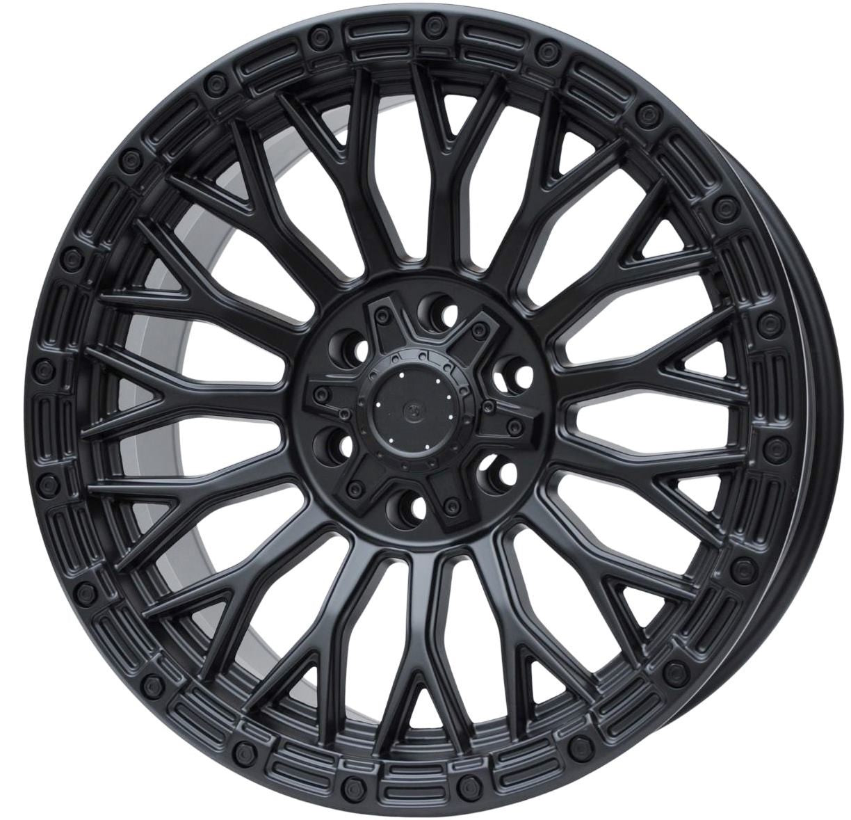 Toro Corsa 1894 Alufælge 20" 6x139.7 ET18 – Sort półmat (sæt á 4)