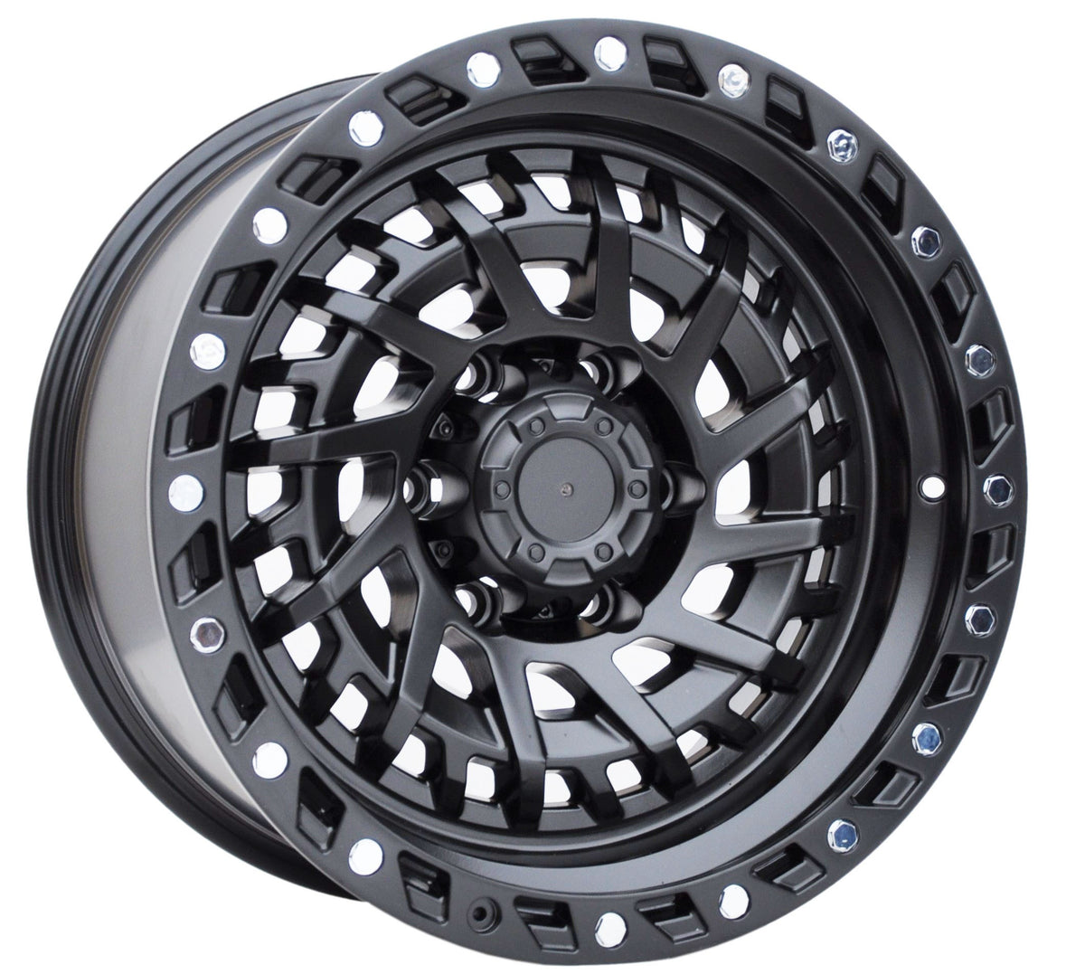 Toro Corsa JT195 Alufælge 18" 9J 6x139.7 ET0 – Sort mat (sæt á 4)