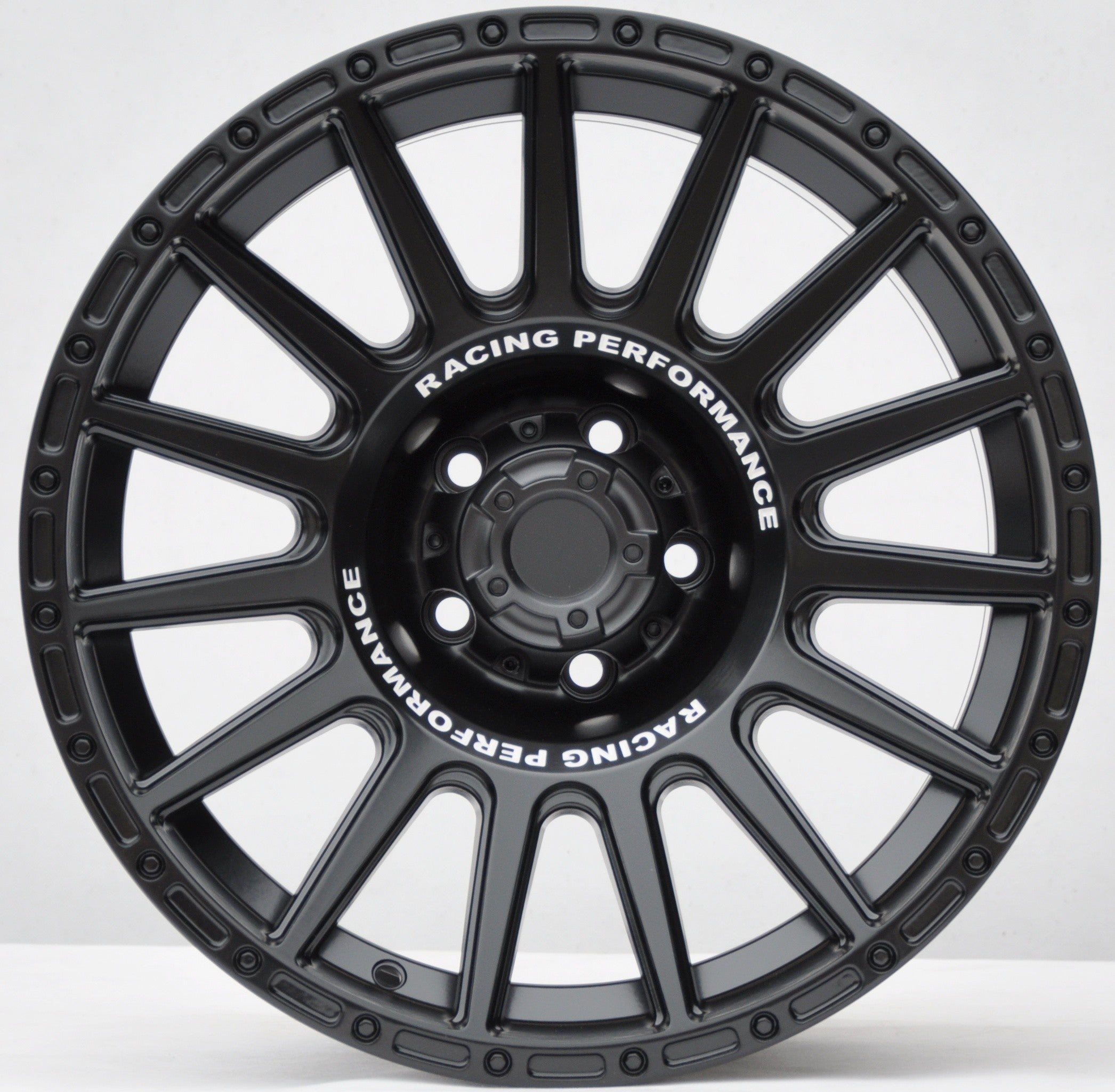 PDW fbx026 Alufælge 17" 5x114.3 ET0 – Sort mat (sæt á 4)
