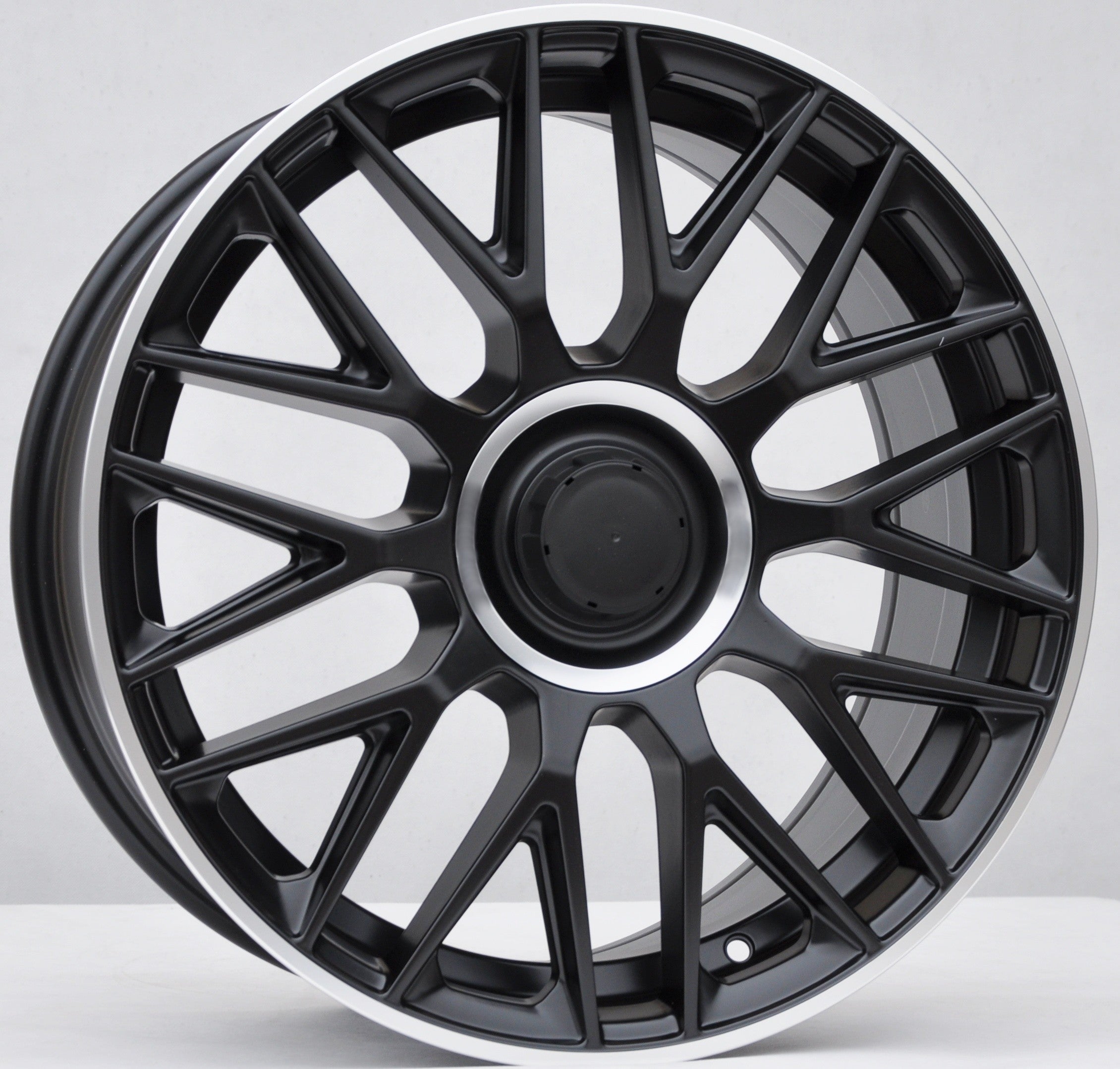 PDW 1766 Alufælge 19" 5x112 ET38 – Sort półmat (sæt á 4)