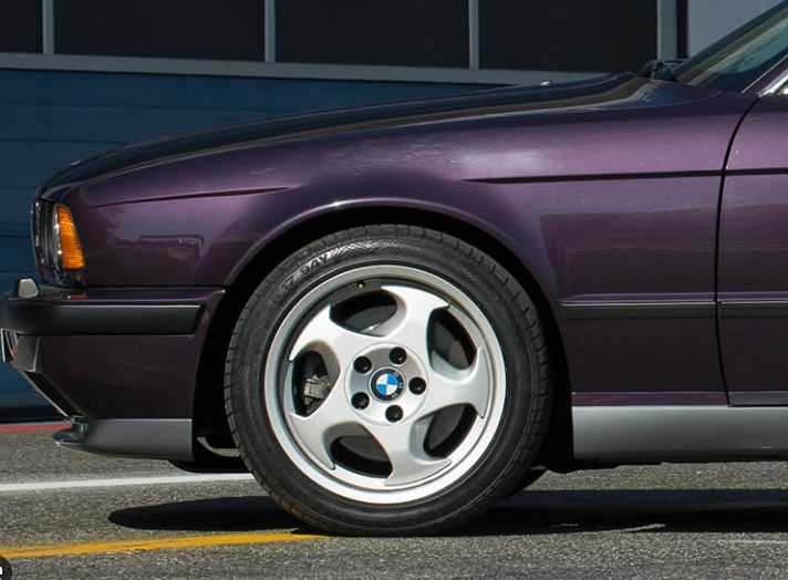 PDW 2418left/2417right Alufælge 17" 5x120 ET15 – Poleret/sølv (sæt á 4)