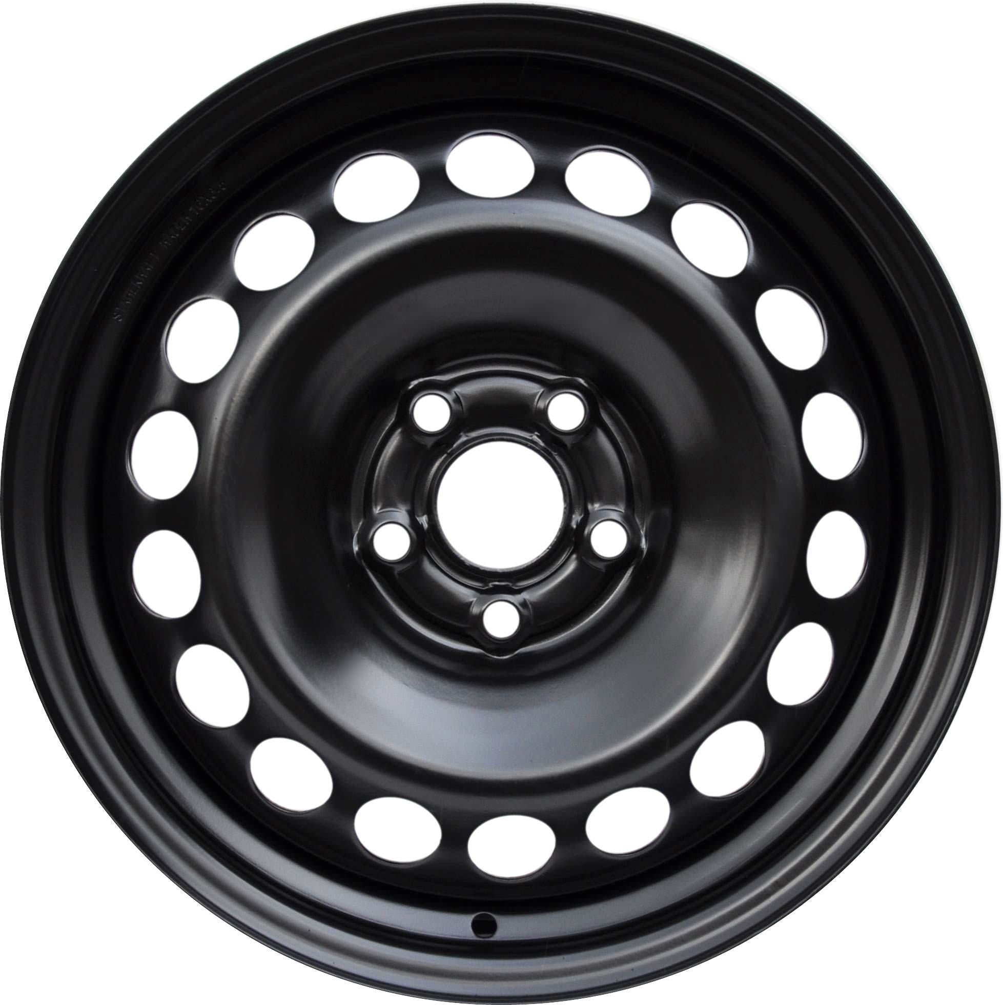 Stahlkraft Rader A16 Stålfælge 16" 5x105 ET39 – Sort (stk)