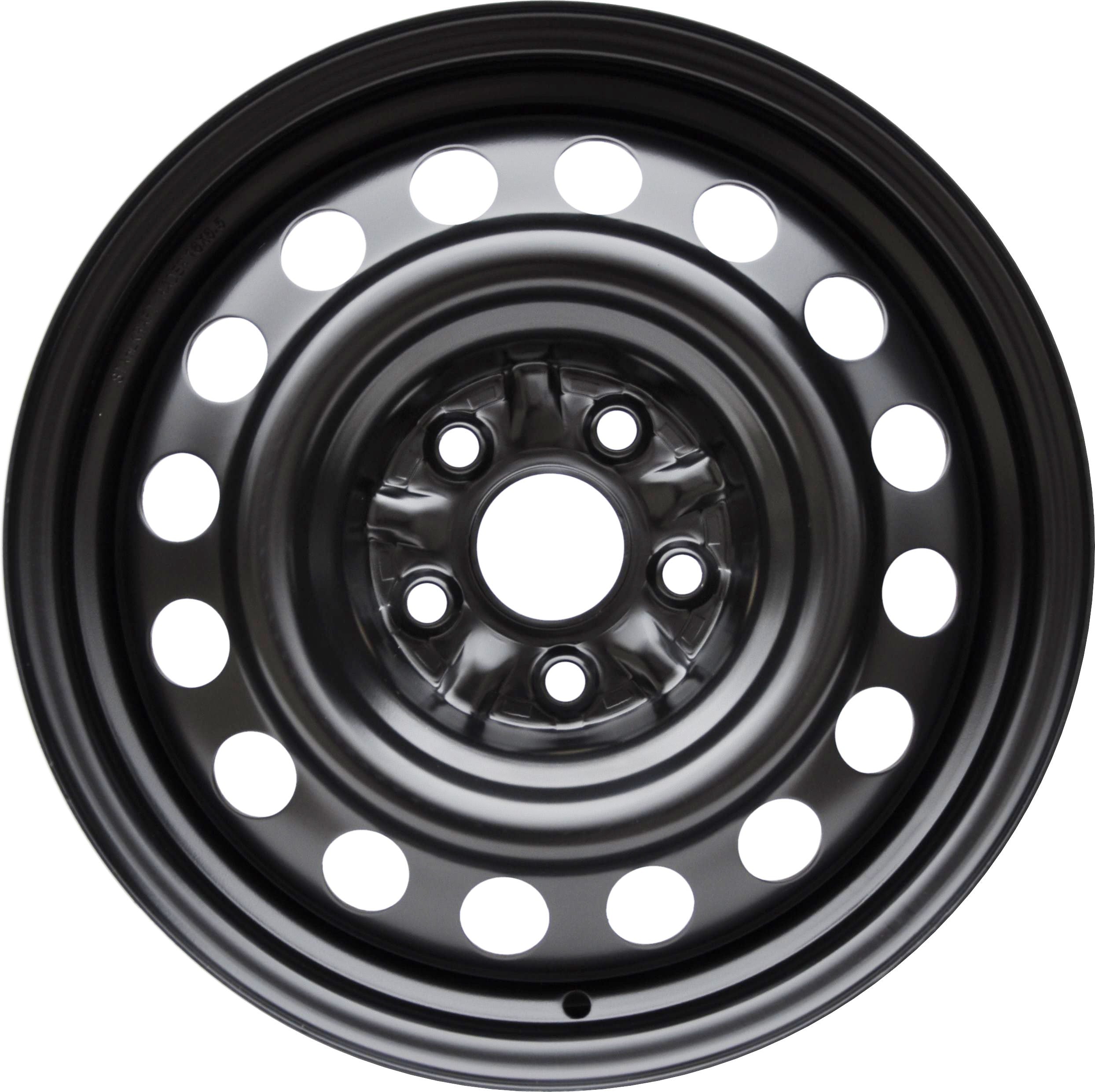 Stahlkraft Rader A16SZT Stålfælge 16" 5x114.3 ET39 – Sort (stk)
