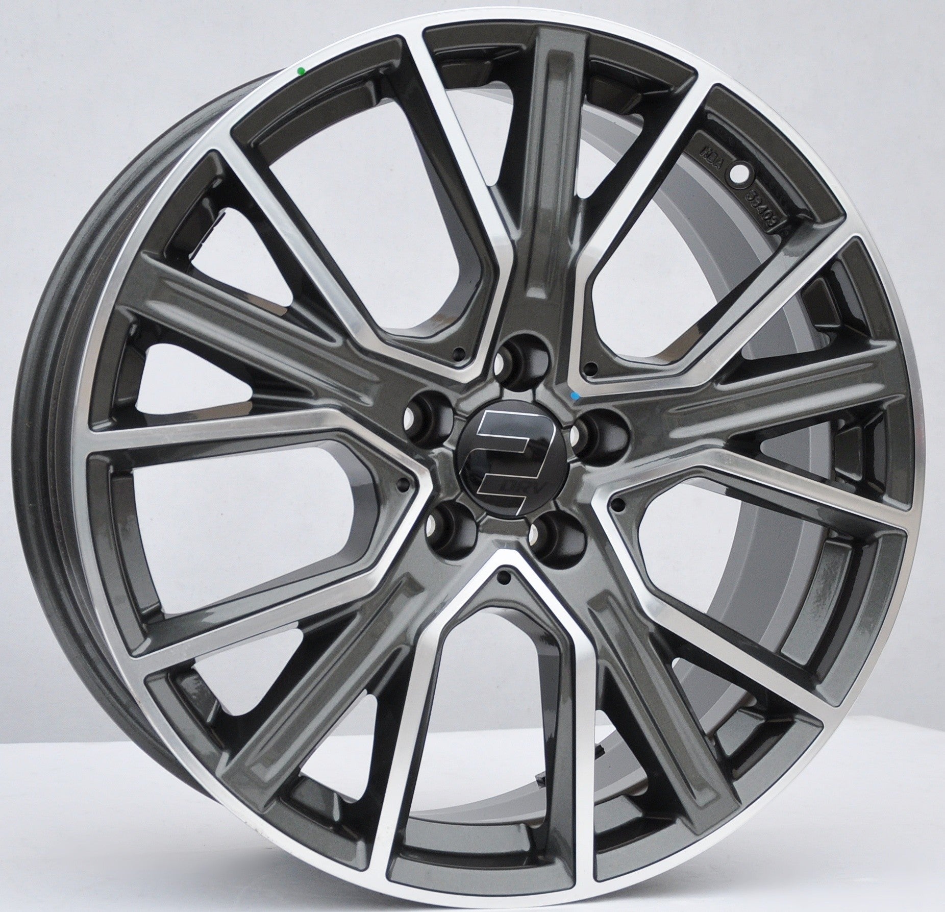 Wheelworld mima/kba53403 Alufælge 19" 5x112 ET30 – Poleret/grafit (sæt á 4)